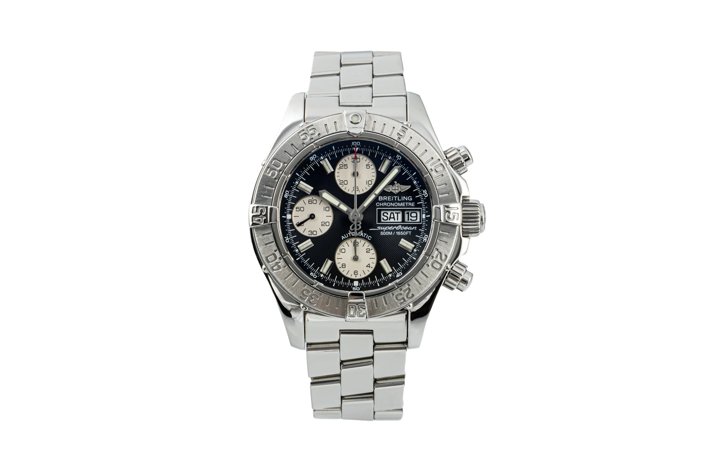 Breitling Superocean chronograph steel automatic men's watch A13340  [2204146] - Image 4