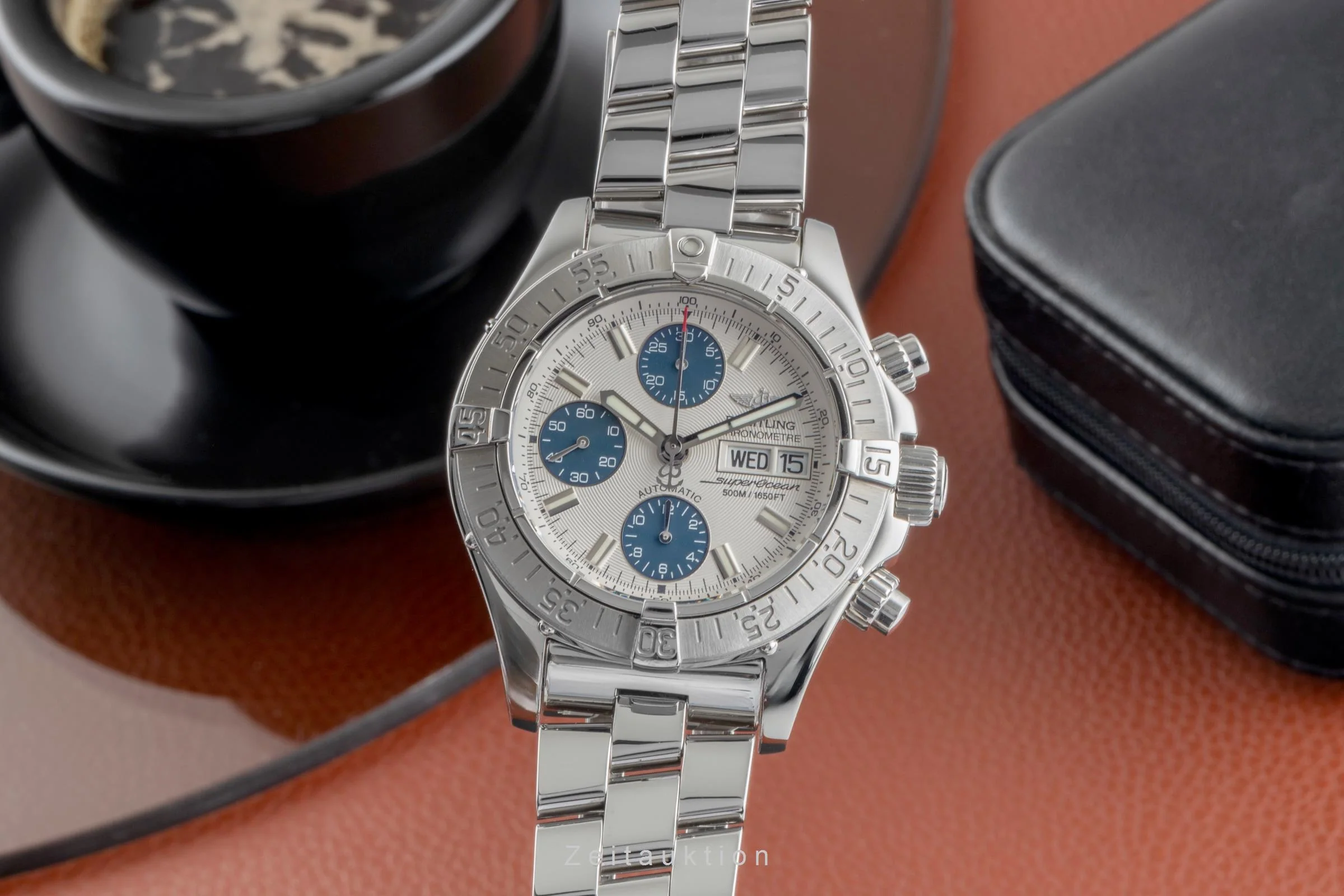 Breitling Superocean chronograph steel automatic men's watch A13340  [2505492] - Image 2