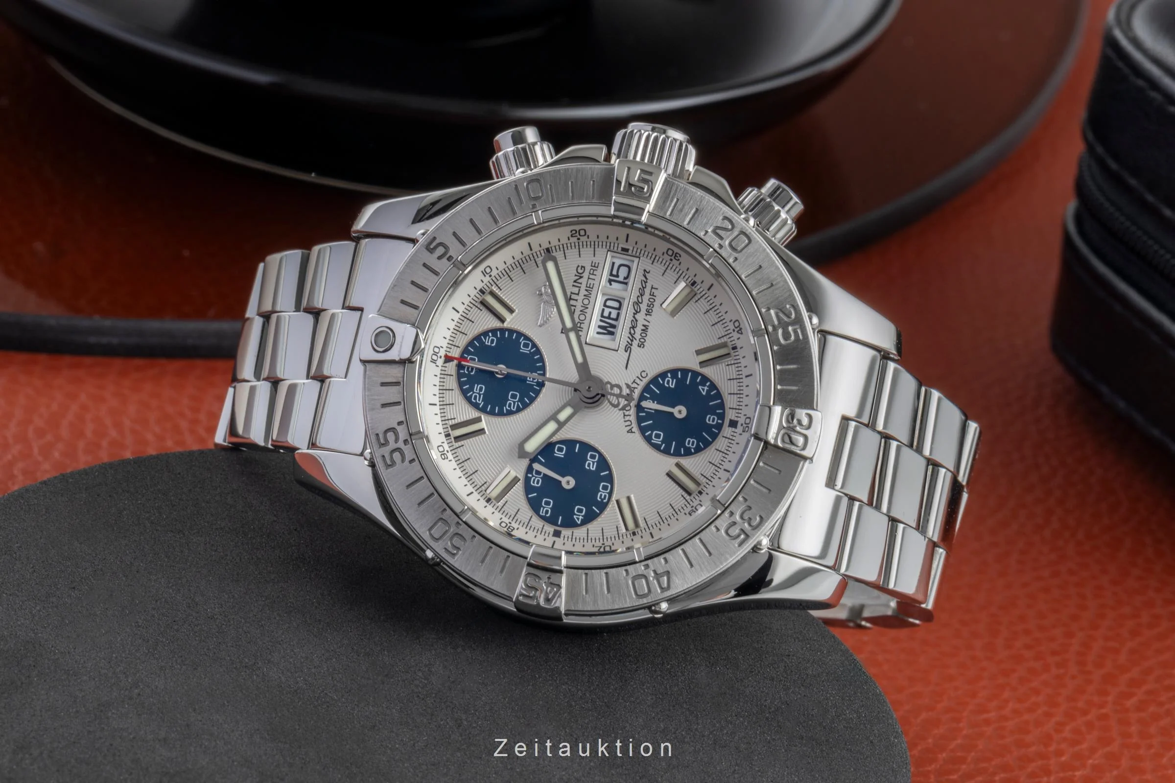 Breitling Superocean chronograph steel automatic men's watch A13340  [2505492] - Image 3