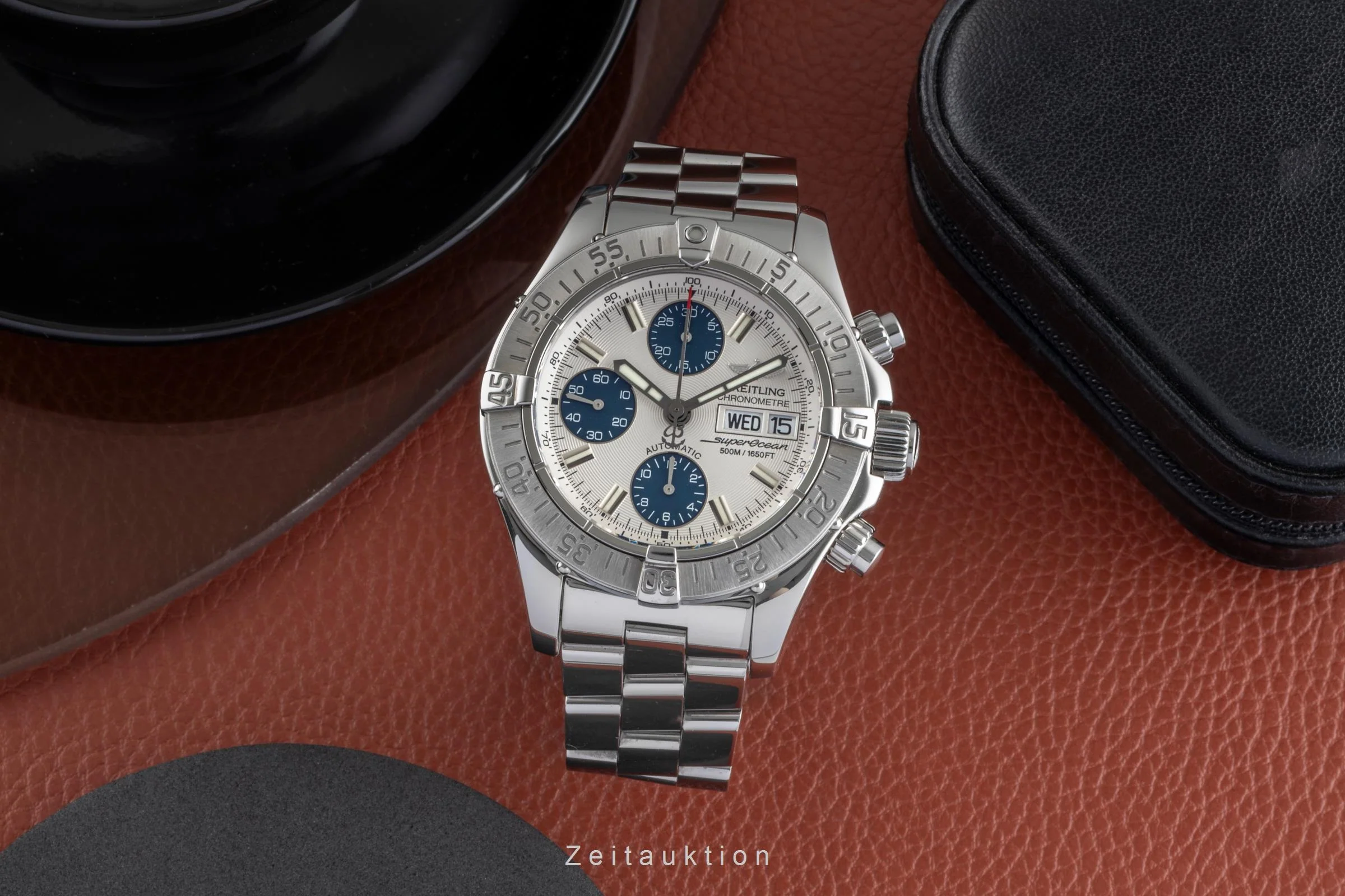 Breitling Superocean chronograph steel automatic men's watch A13340  [2505492] - Image 4