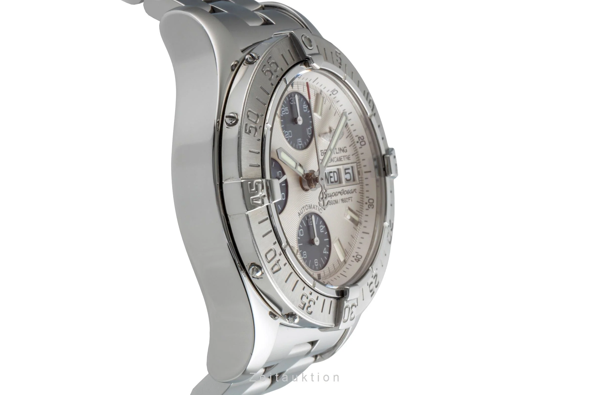 Breitling Superocean chronograph steel automatic men's watch A13340  [2505492] - Image 8
