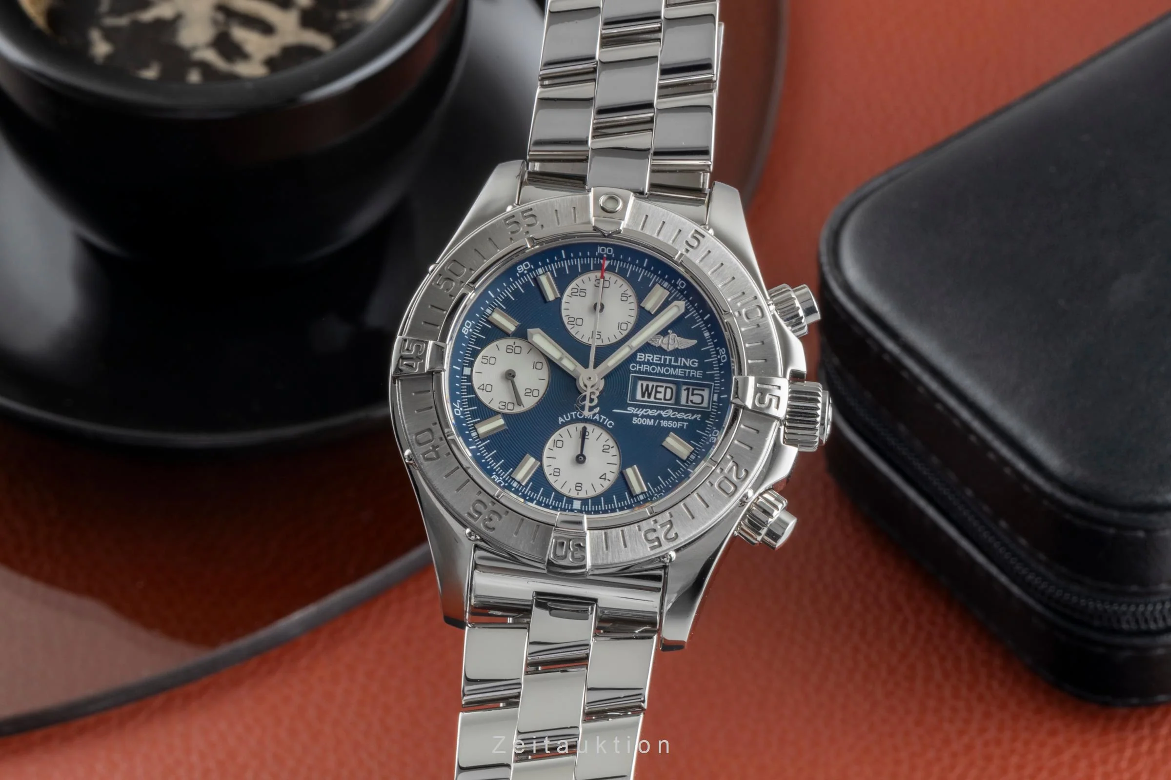 Breitling Superocean chronograph steel automatic men's watch A13340  [2505493] - Image 2