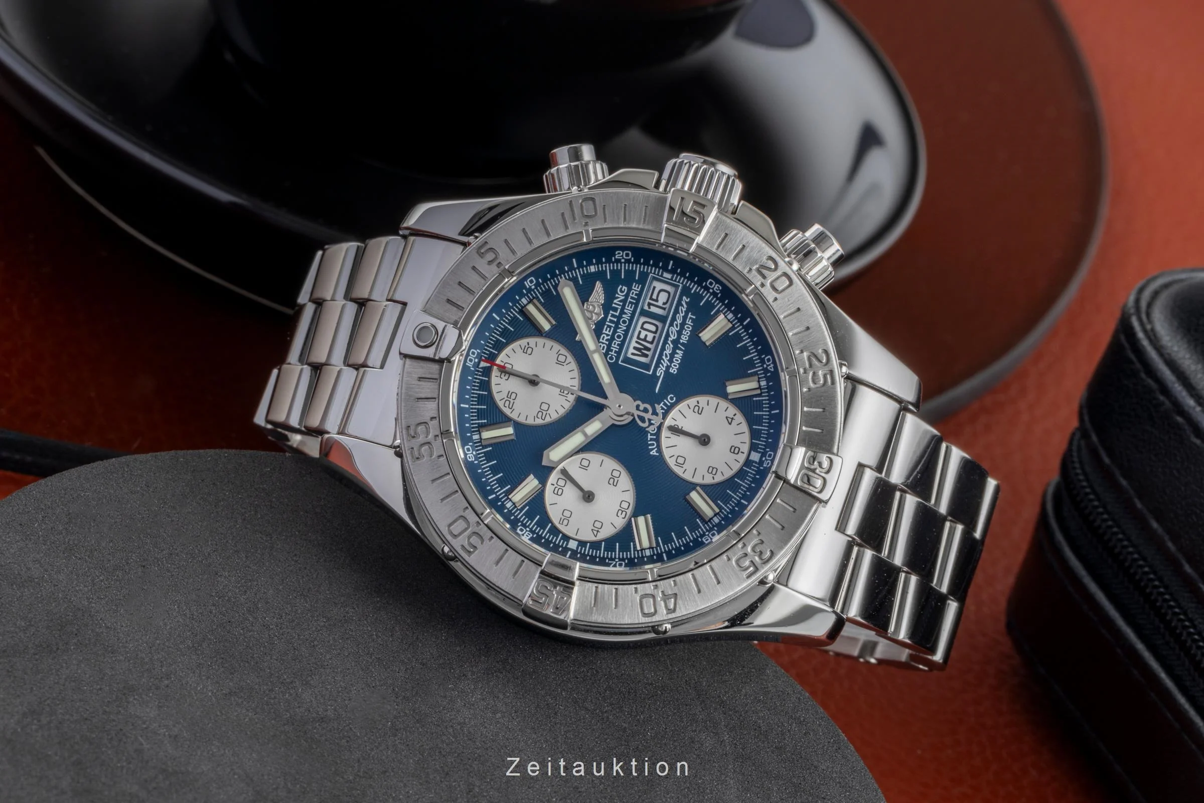 Breitling Superocean chronograph steel automatic men's watch A13340  [2505493] - Image 3