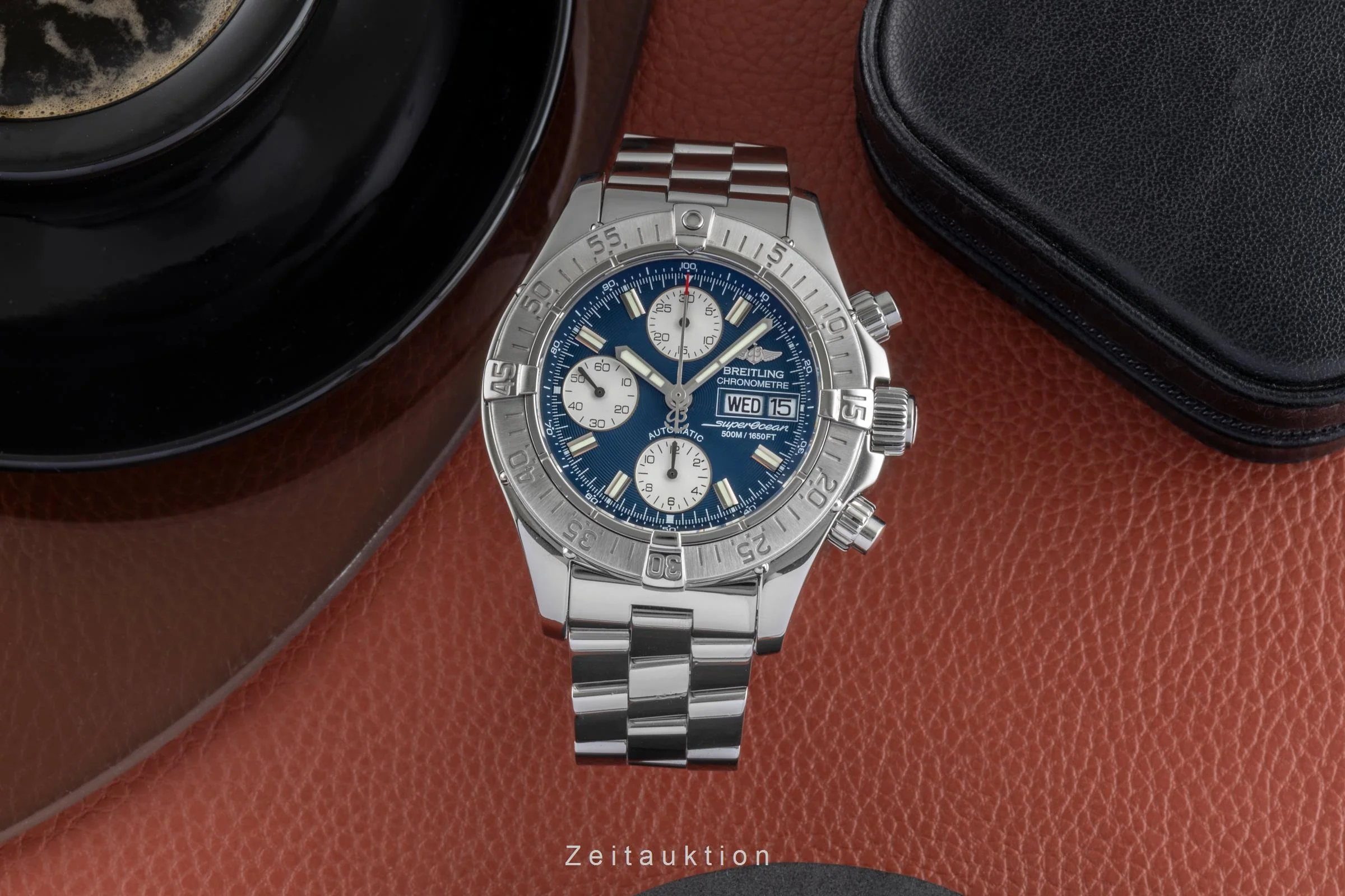Breitling Superocean chronograph steel automatic men's watch A13340  [2505493] - Image 4