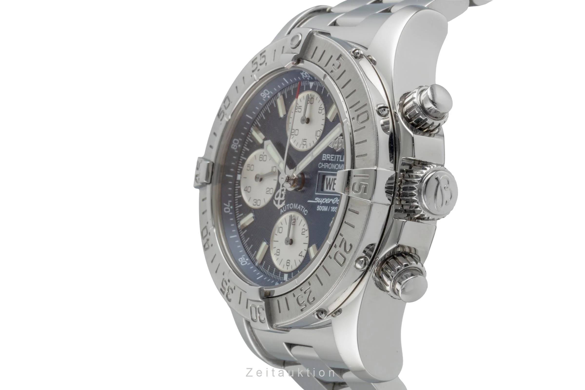 Breitling Superocean chronograph steel automatic men's watch A13340  [2505493] - Image 7