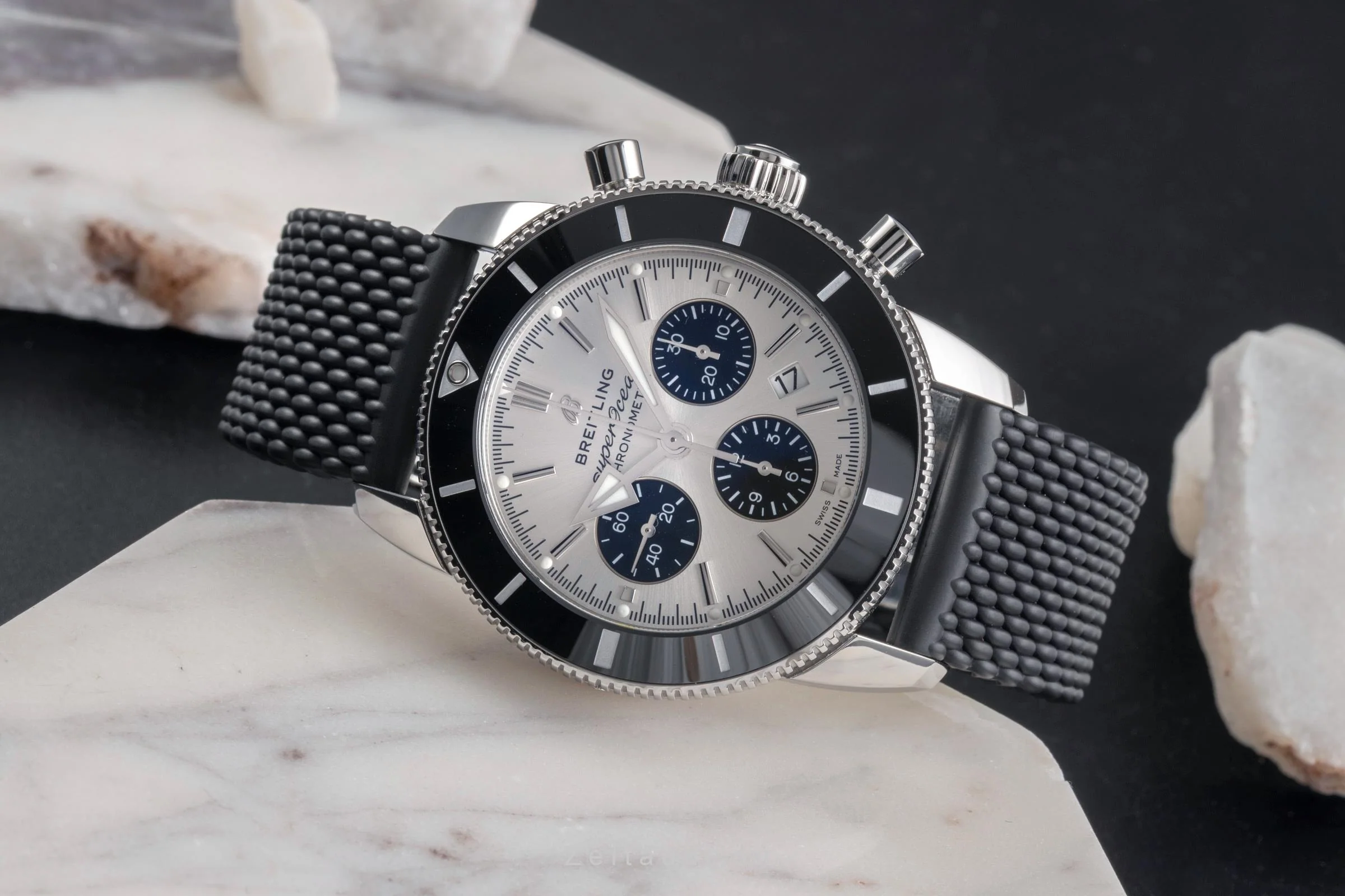 Breitling Superocean chronograph steel automatic men's watch AB0162  [2503981] - Image 3