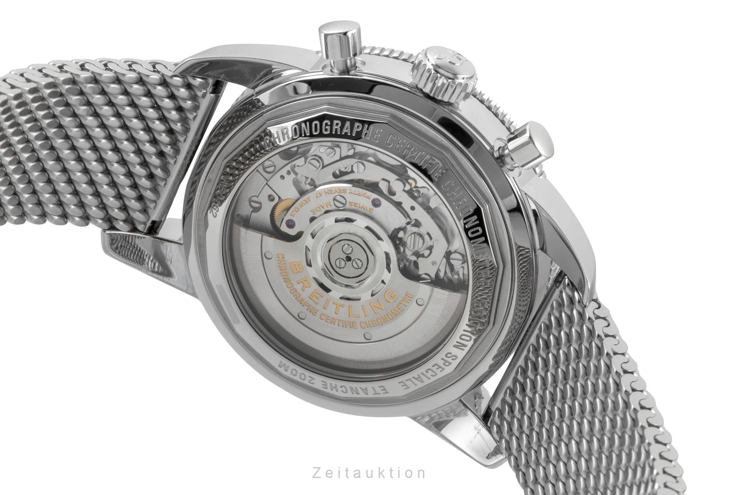 Breitling Superocean chronograph steel automatic men's watch AB0162121B1A1 LP: 9400EUR  [2600768] - Image 12
