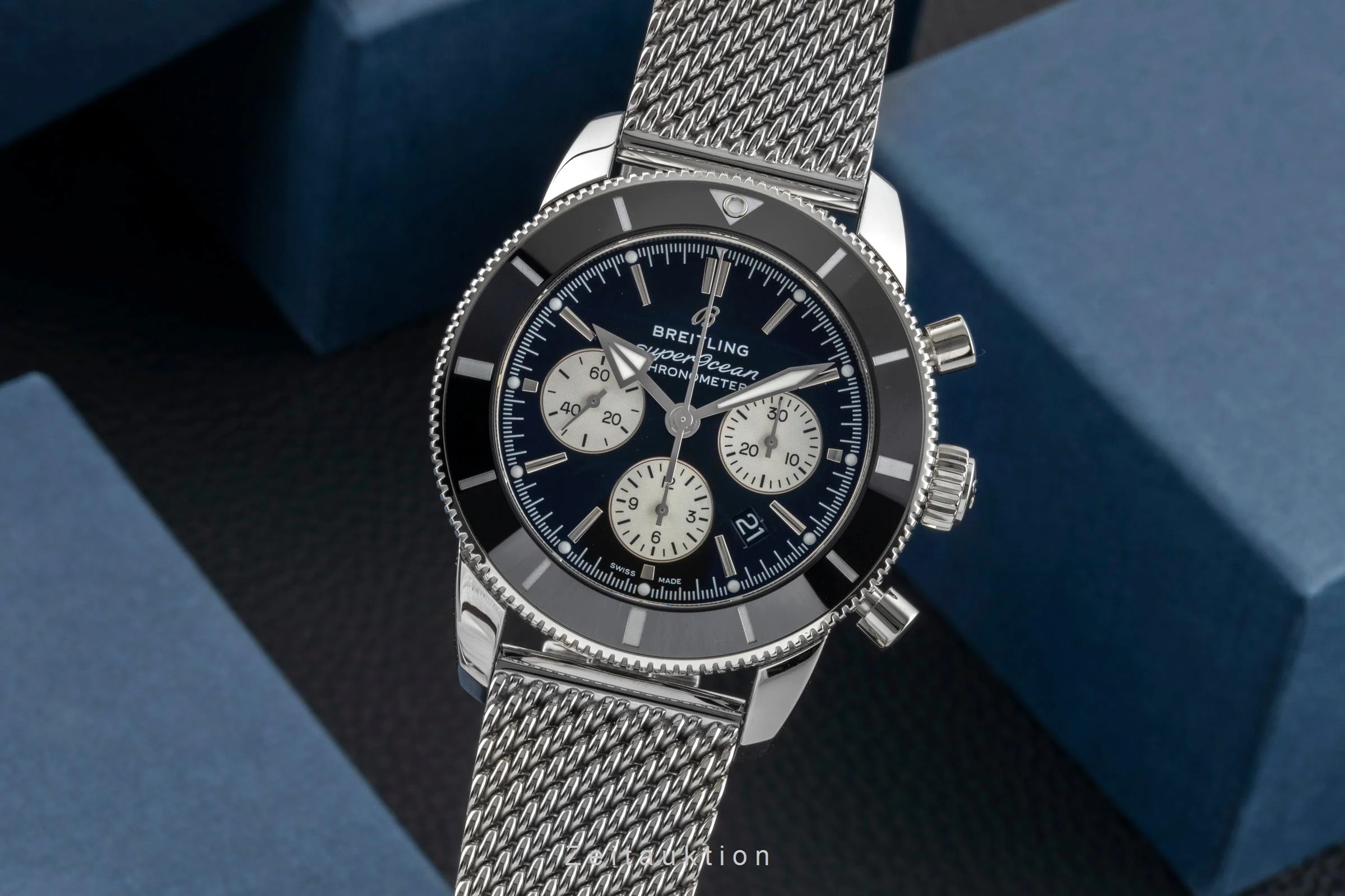 Breitling Superocean chronograph steel automatic men's watch AB0162121B1A1 LP: 9400EUR  [2600768] - Image 2
