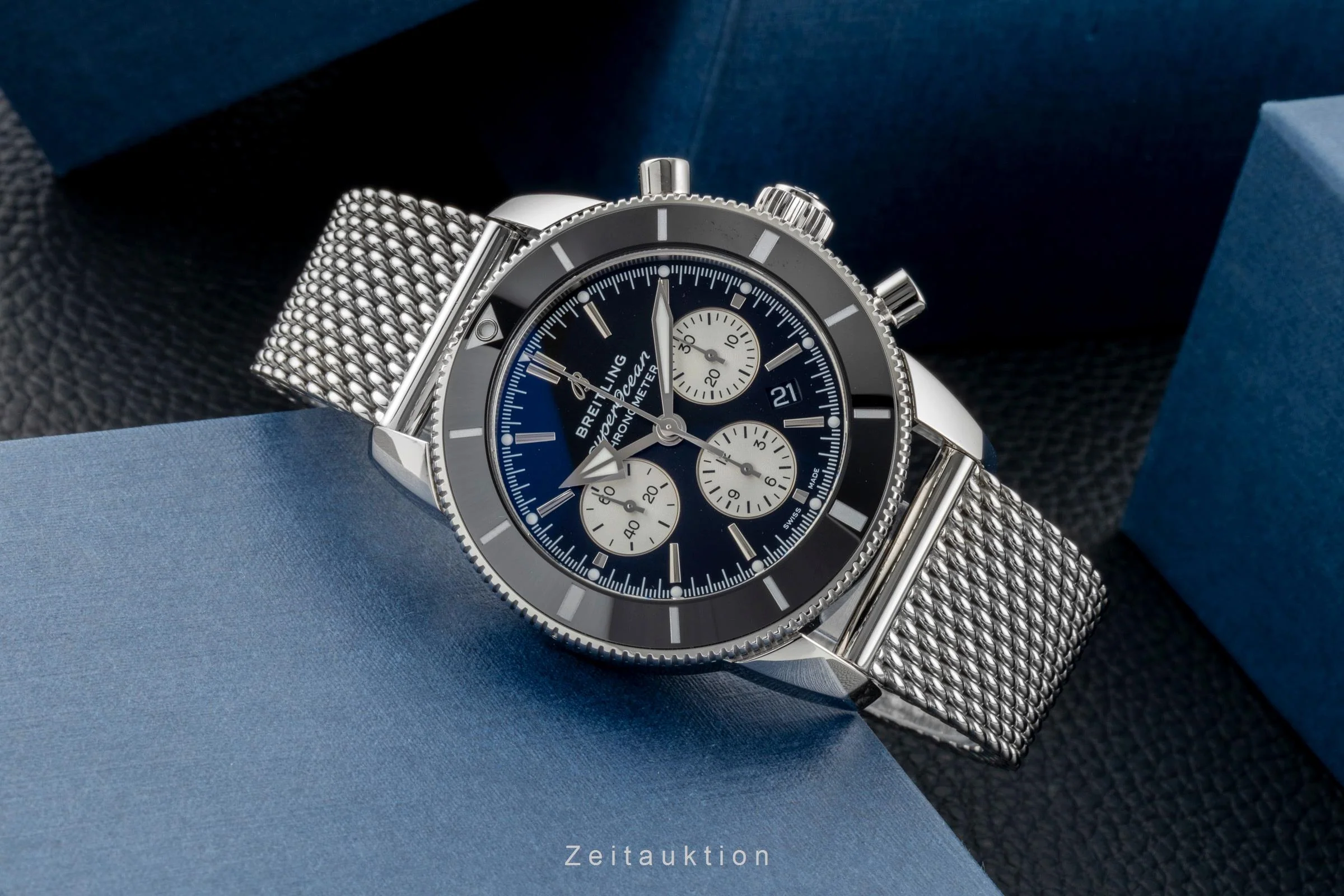 Breitling Superocean chronograph steel automatic men's watch AB0162121B1A1 LP: 9400EUR  [2600768] - Image 3