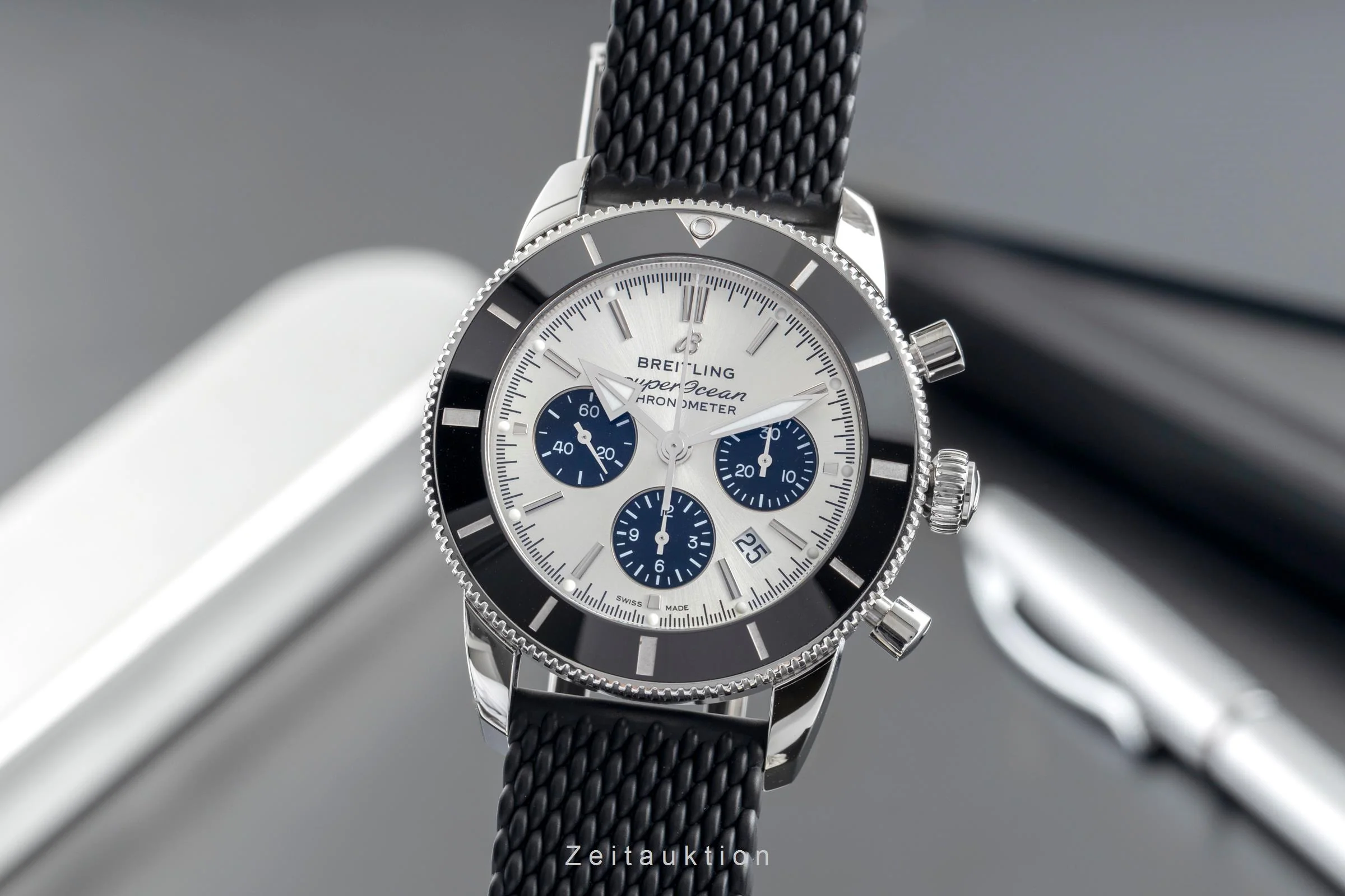 Breitling Superocean chronograph steel automatic men's watch AB0162121G1S1 LP: 8500EUR  [2504581] - Image 2