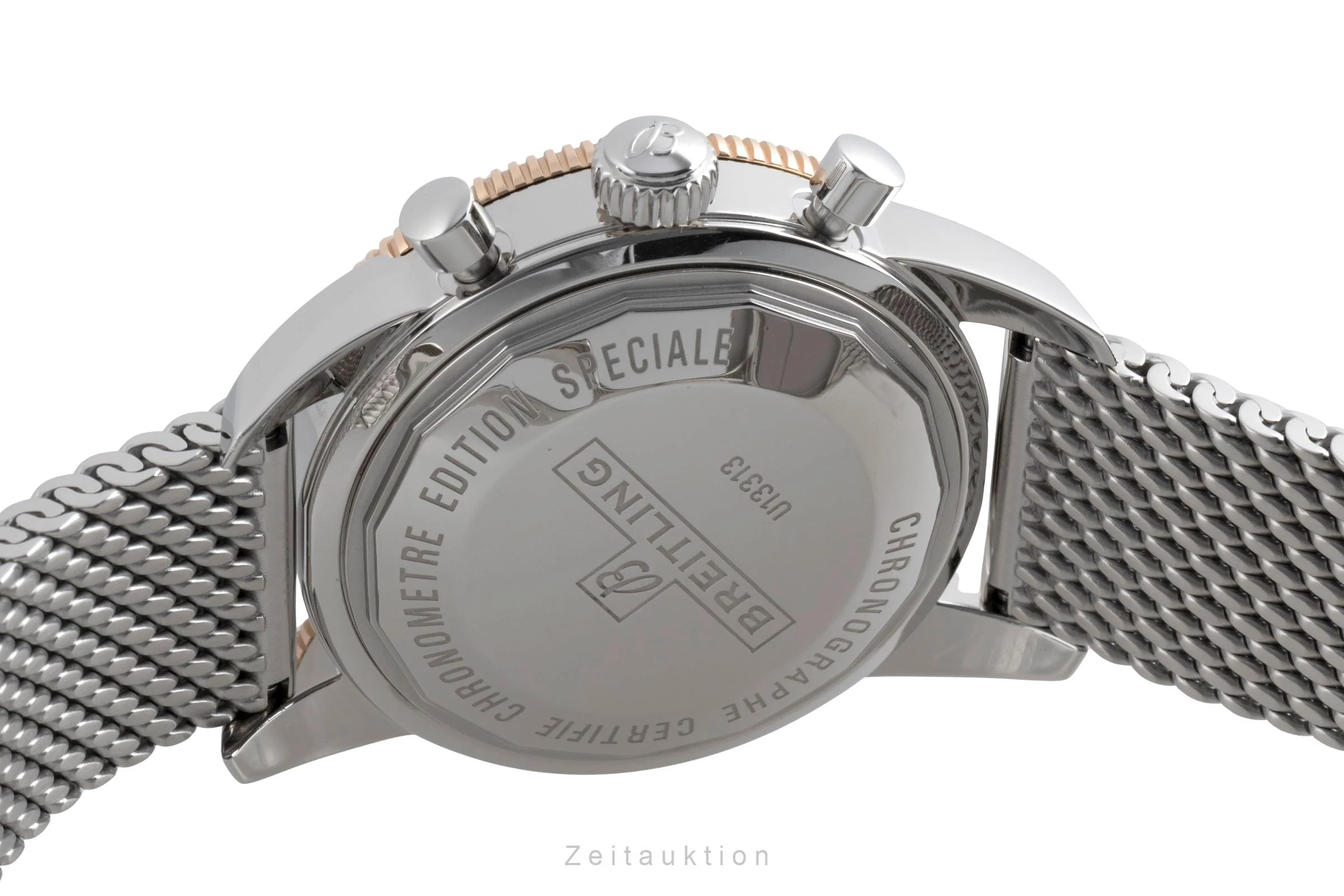 Breitling Superocean chronograph steel / gold automatic men's watch U13313 LP: 10200EUR  [2502879] - Image 11