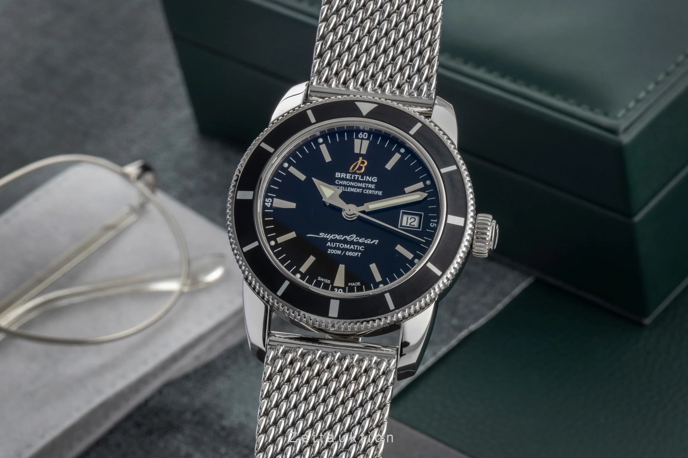 Breitling Superocean Heritage 42 steel automatic men's watch A1732124/BA61 LP: 6500EUR  [2600606] - Image 2