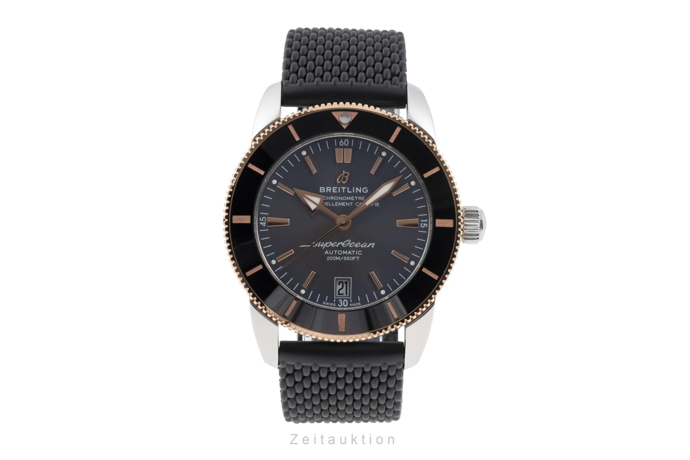 Breitling Superocean Heritage 42 steel / gold automatic men's watch UB2010 LP: 7050EUR Limited  [2506751] - Image 5