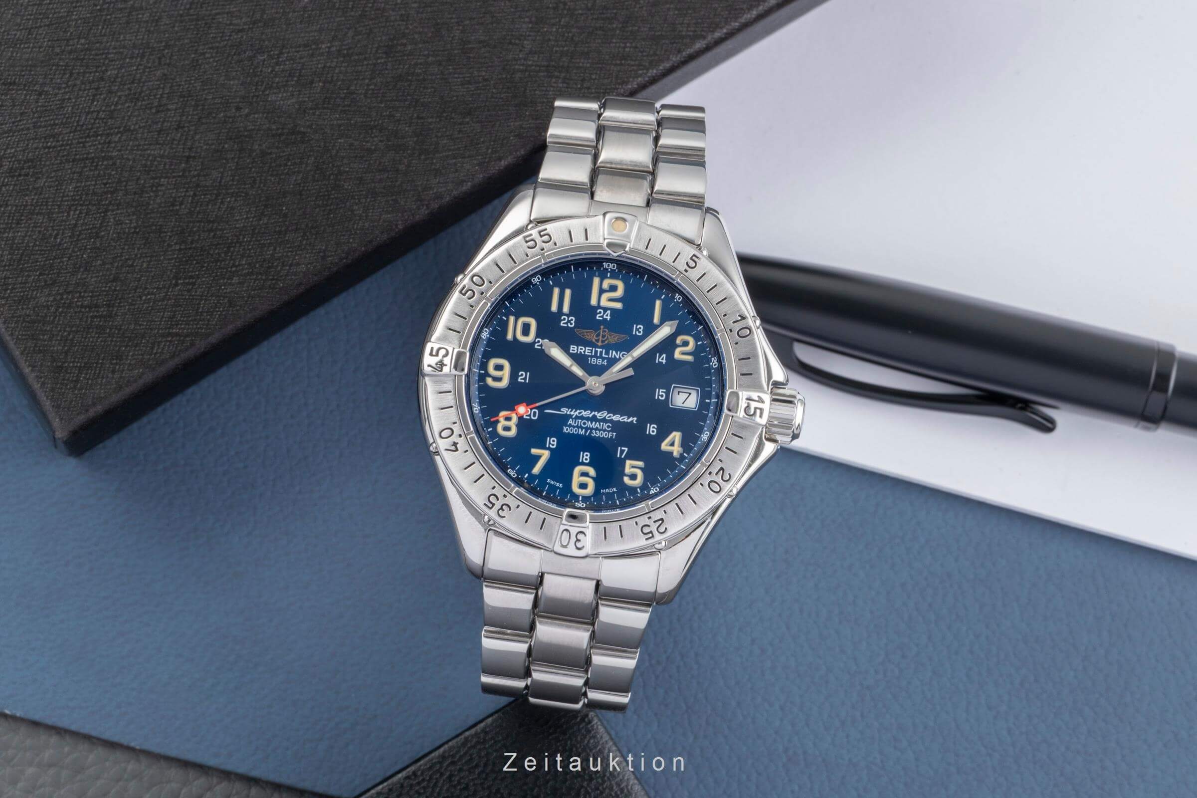 Breitling Superocean steel automatic men's watch A17040  [2501643] - Image 4