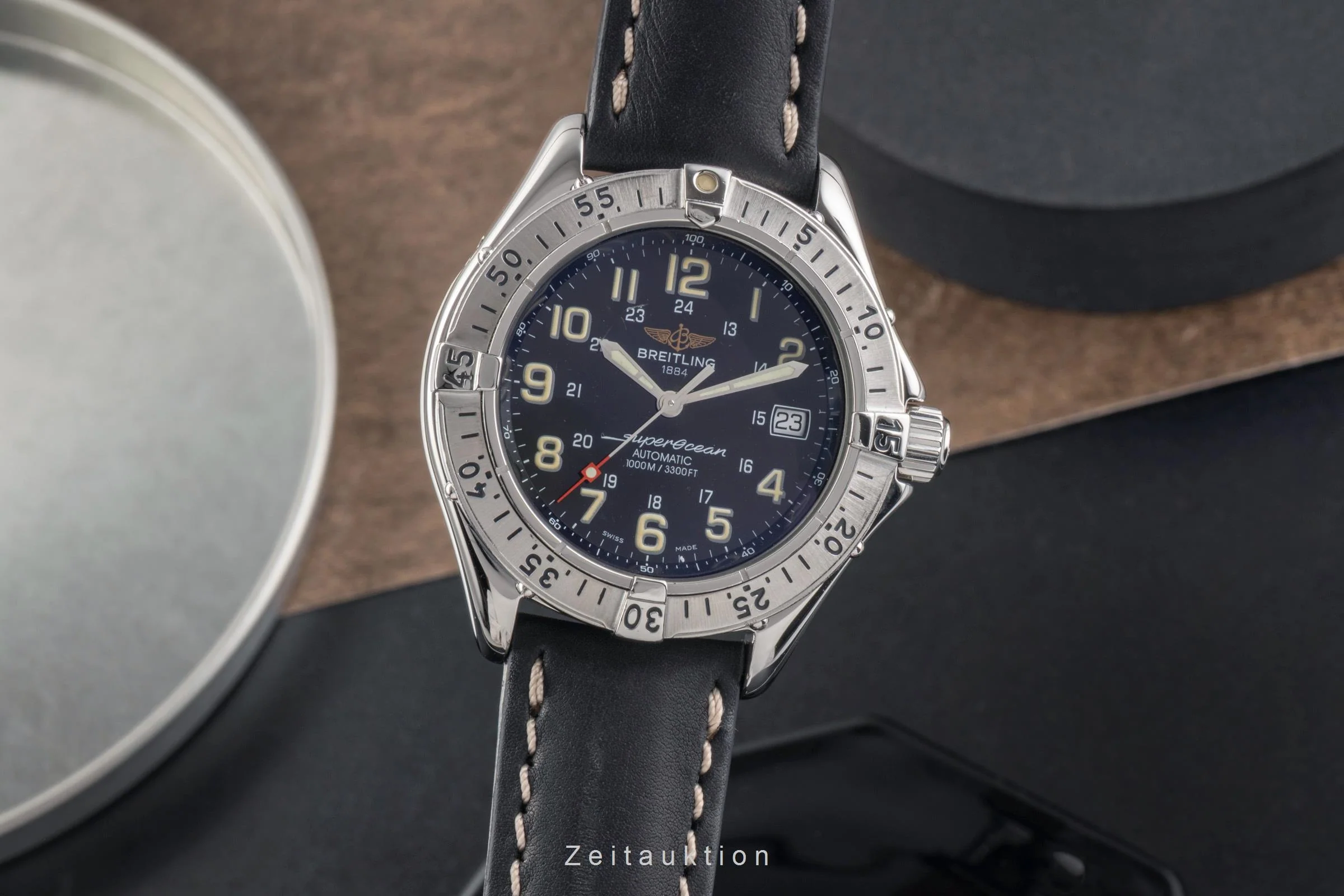 Breitling Superocean steel automatic men's watch A17040  [2504037] - Image 2