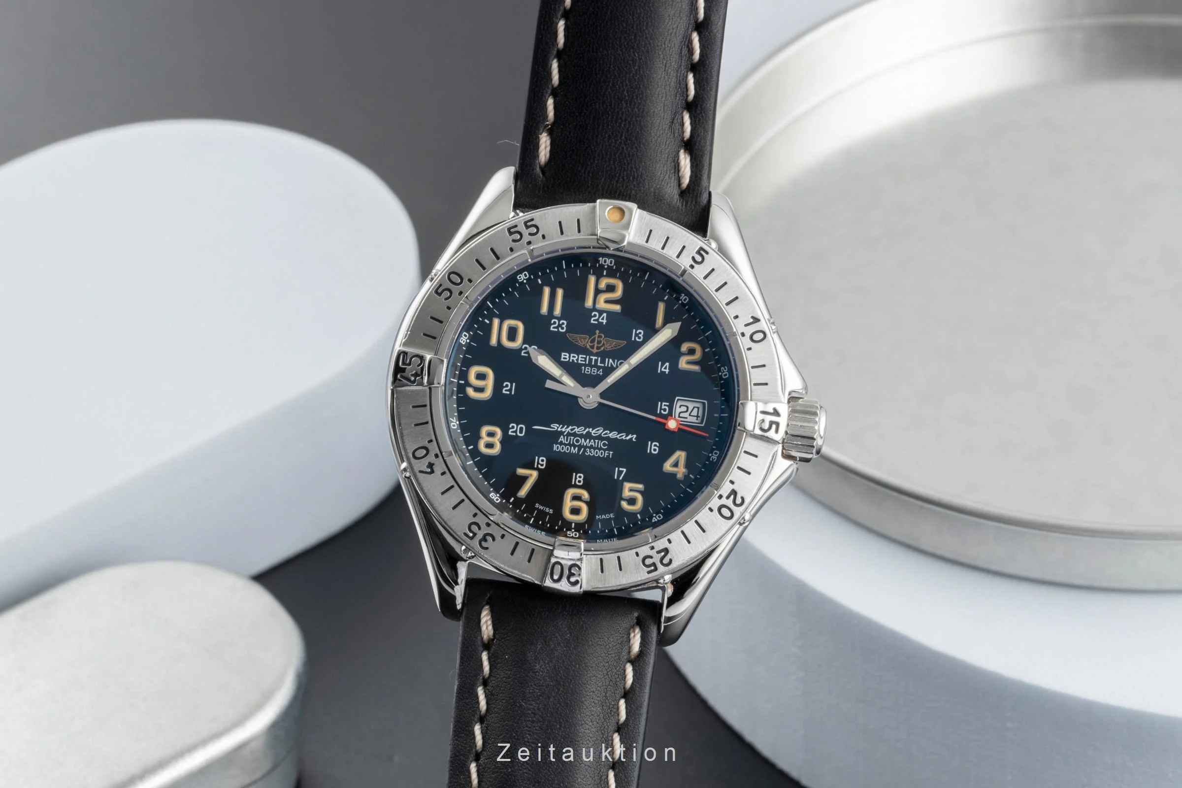 Breitling Superocean steel automatic men's watch A17040  [2507358] - Image 2