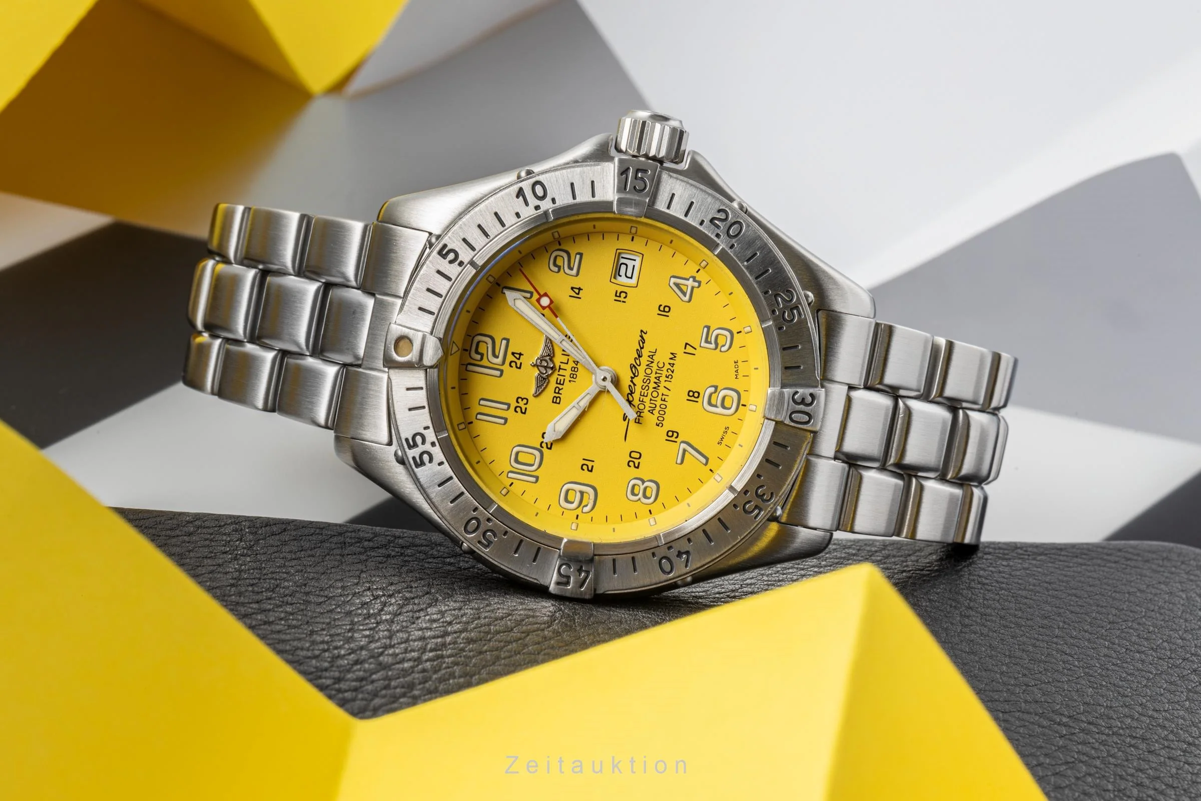 Breitling Superocean steel automatic men's watch A17045 LP: 4600EUR  [2206020] - Image 2