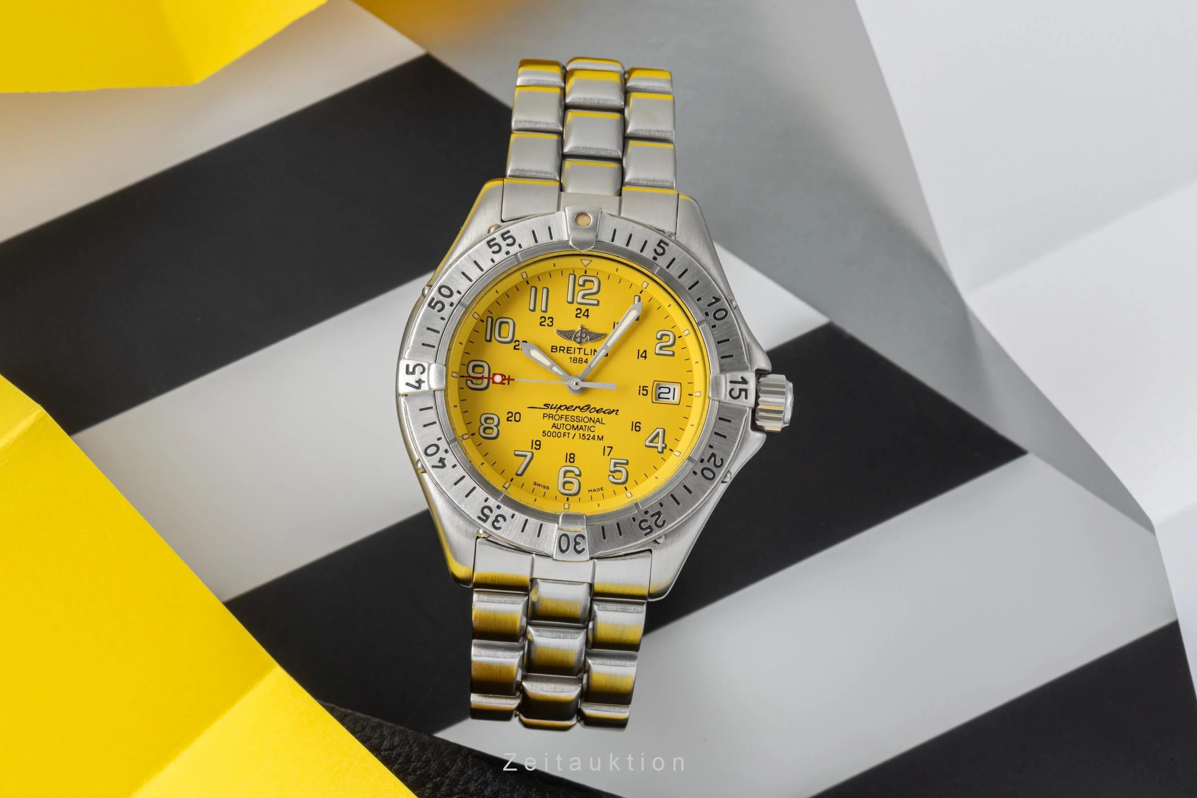 Breitling Superocean steel automatic men's watch A17045 LP: 4600EUR  [2206020] - Image 3