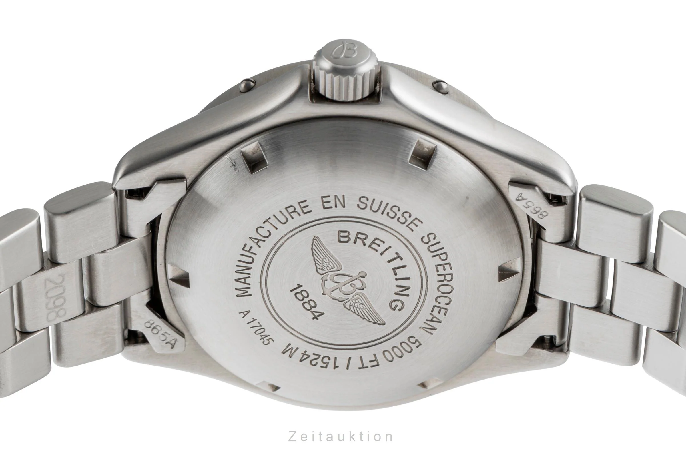 Breitling Superocean steel automatic men's watch A17045  [2504383] - Image 11