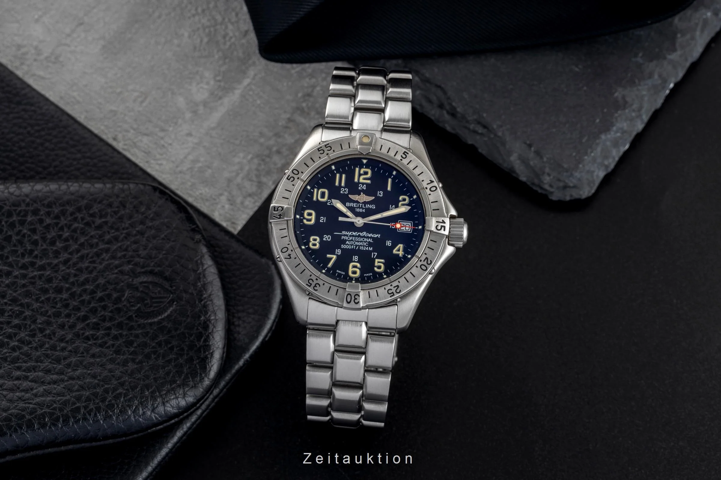 Breitling Superocean steel automatic men's watch A17045  [2504383] - Image 4