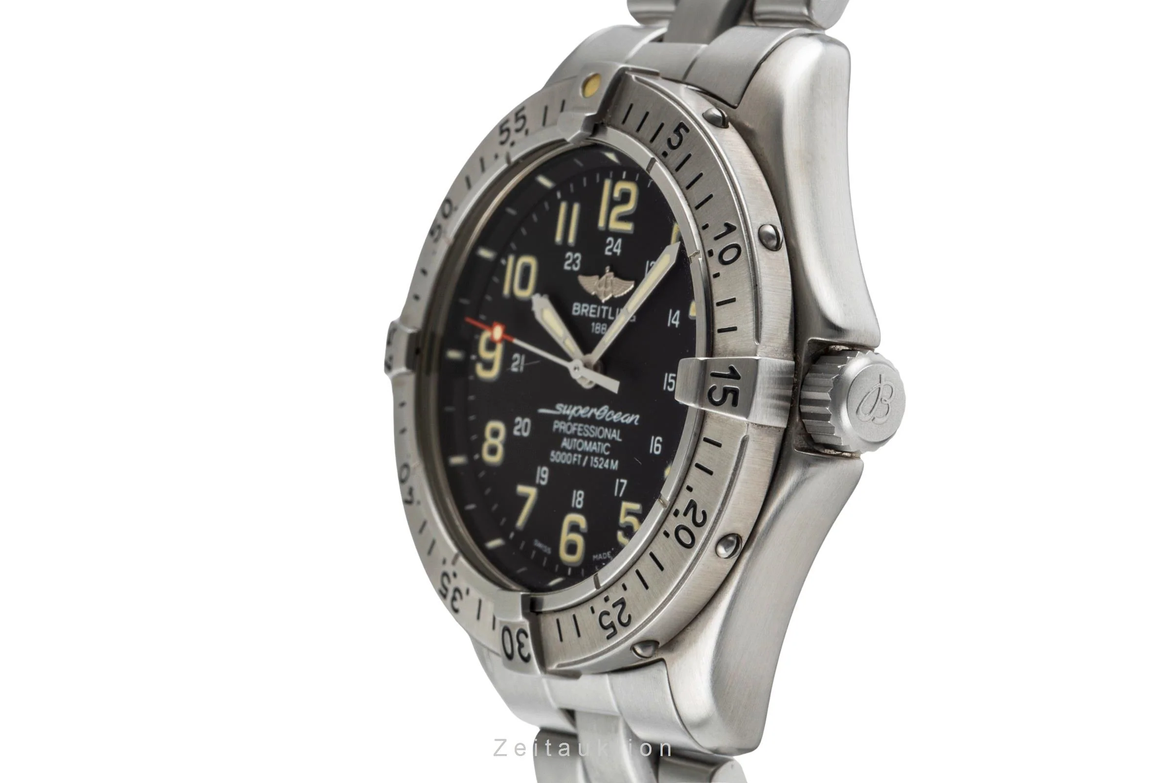 Breitling Superocean steel automatic men's watch A17045  [2504383] - Image 7