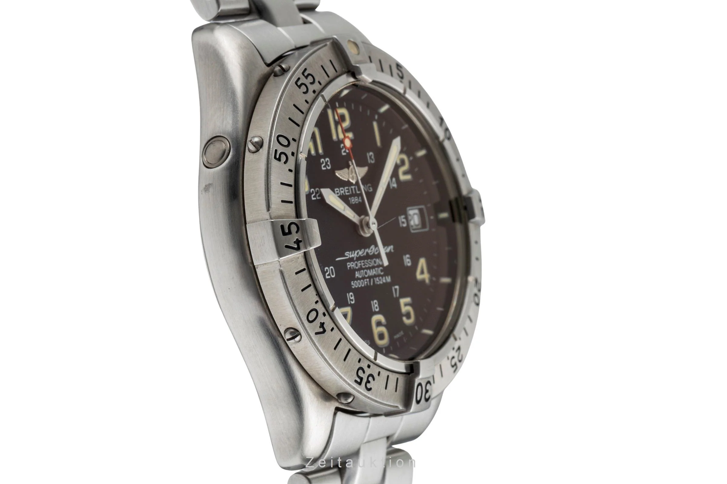 Breitling Superocean steel automatic men's watch A17045  [2504383] - Image 8