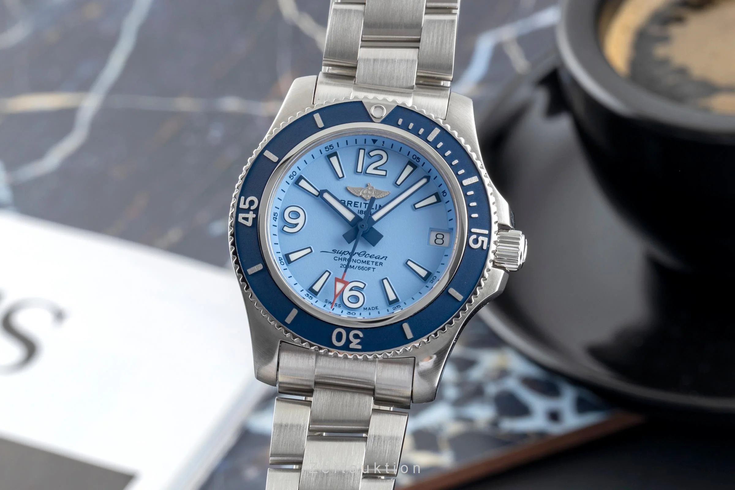 Breitling Superocean steel automatic men's watch A17316  [2505313] - Image 2