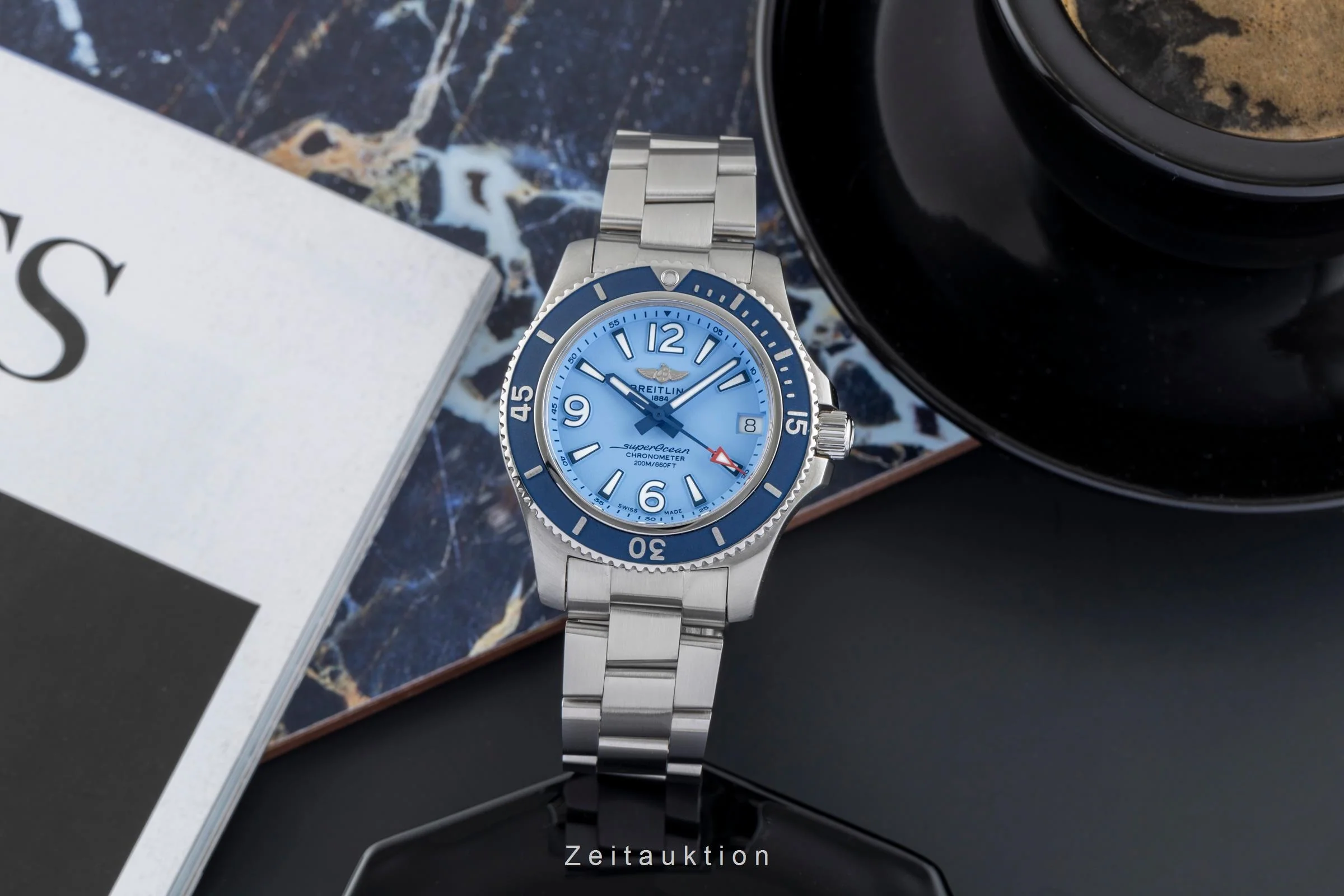 Breitling Superocean steel automatic men's watch A17316  [2505313] - Image 4