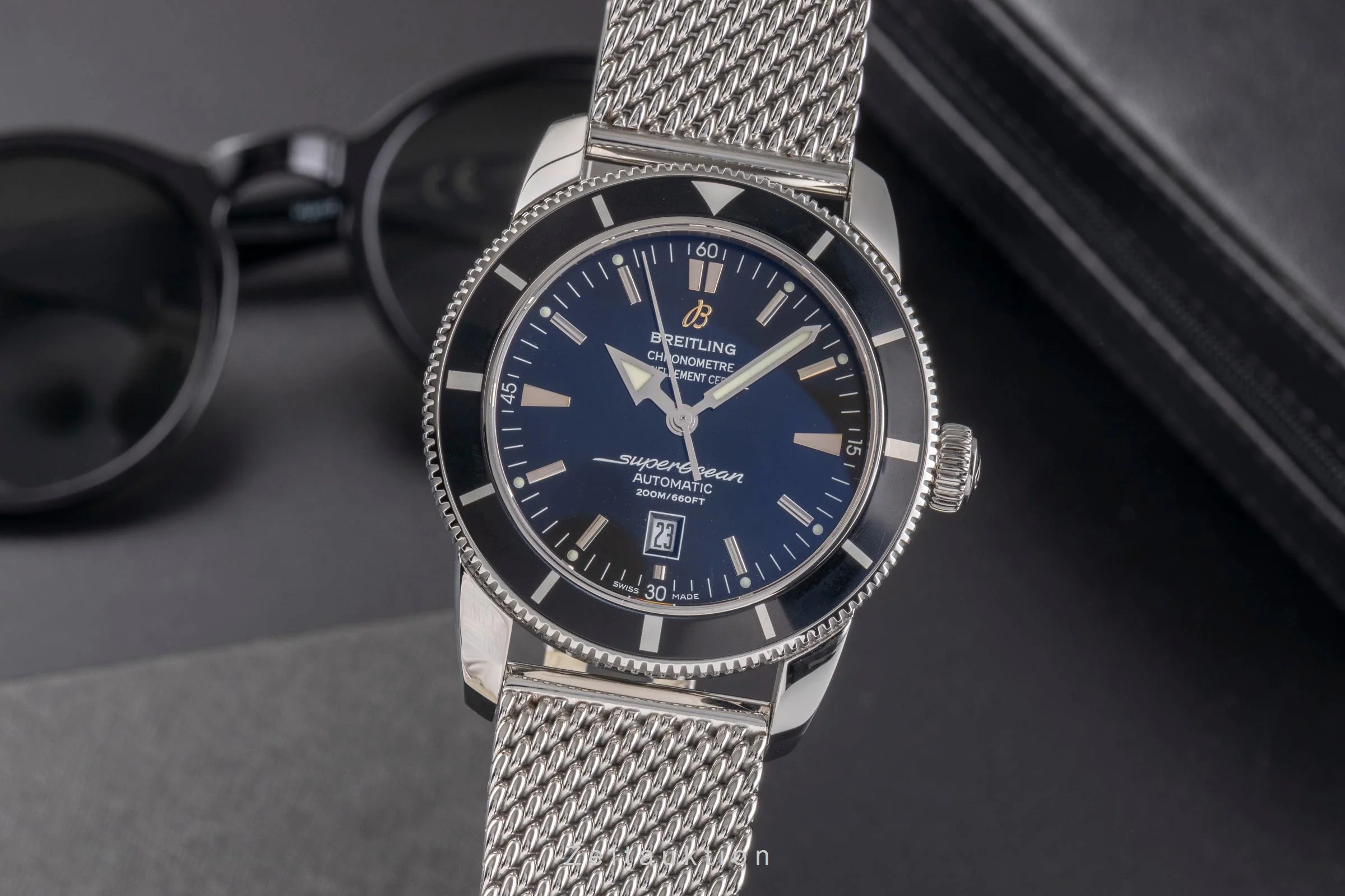 Breitling Superocean steel automatic men's watch A17320  A172B680CA LP: 6400EUR  [2504413] - Image 2