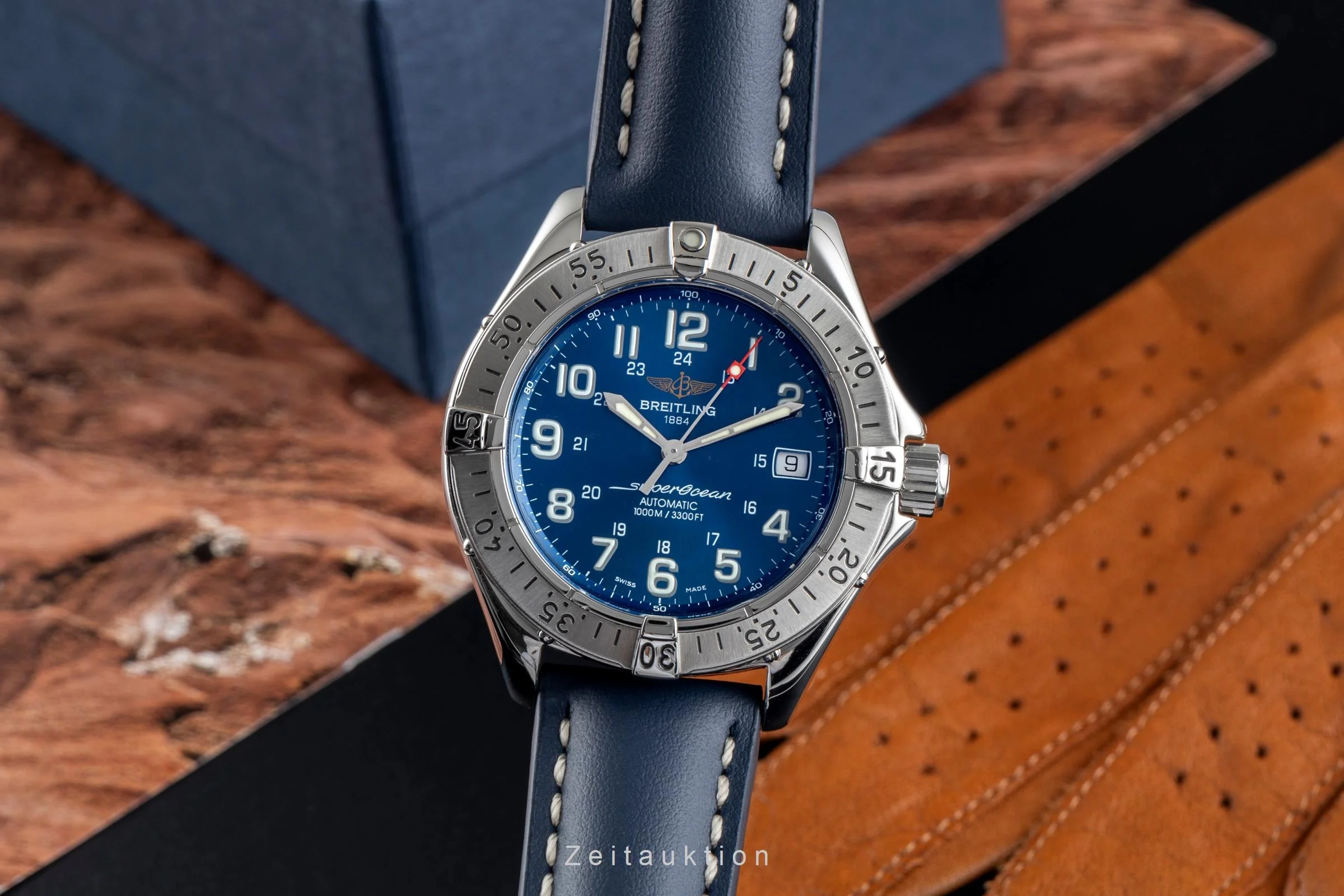 Breitling Superocean steel automatic men's watch A17340  [2502195] - Image 2