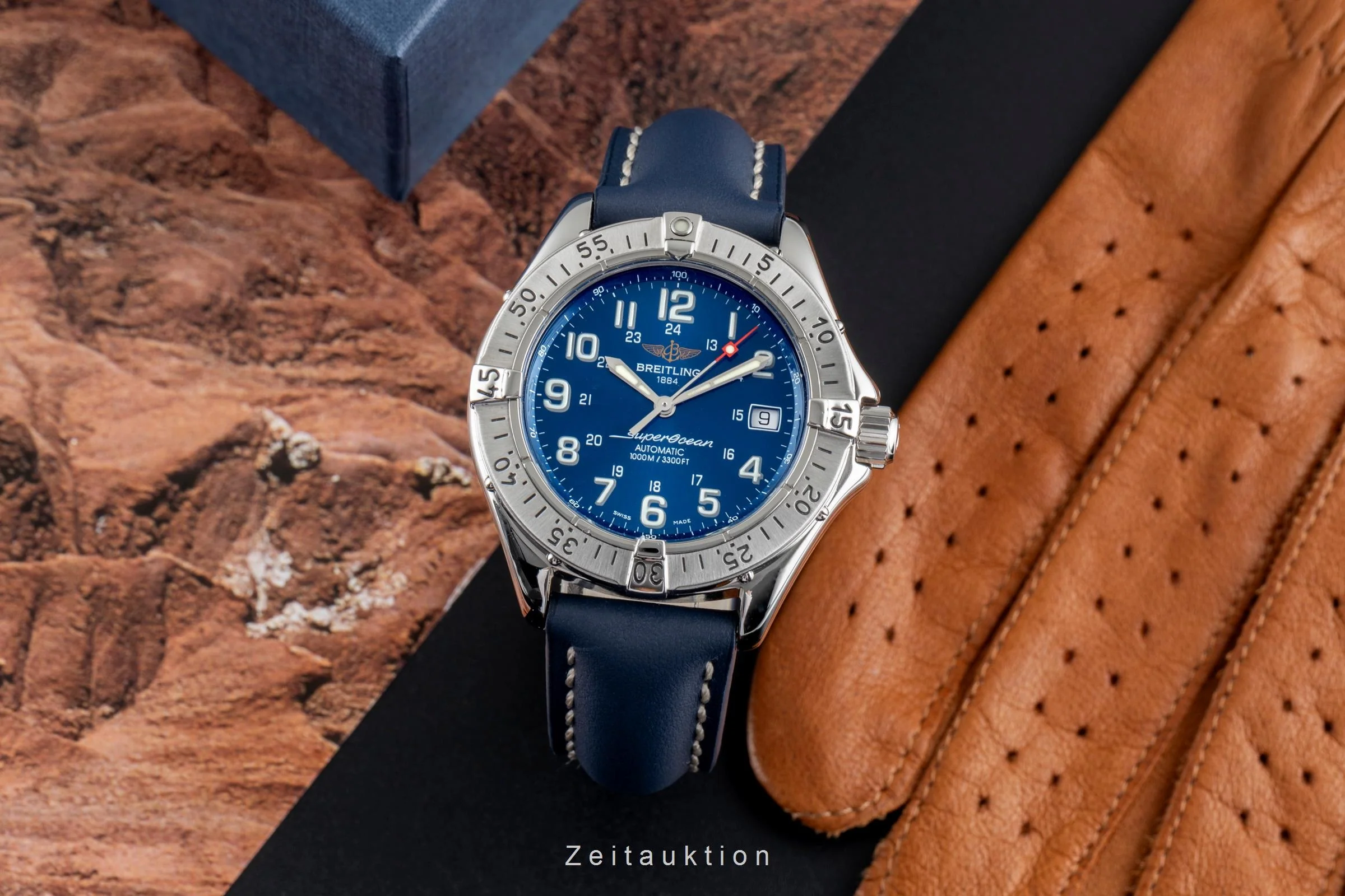Breitling Superocean steel automatic men's watch A17340  [2502195] - Image 4