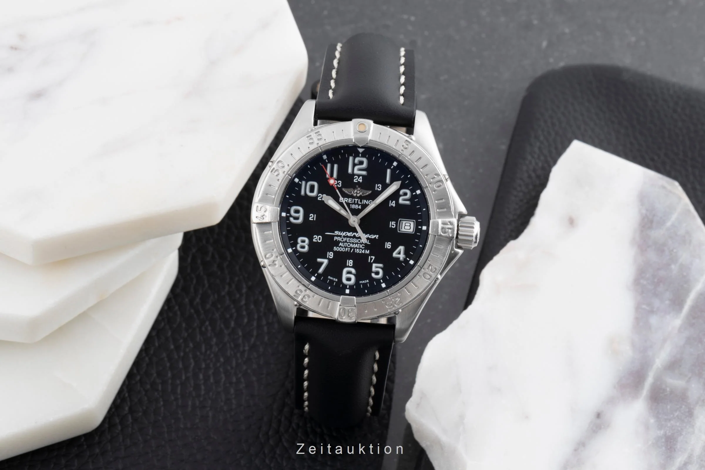 Breitling Superocean steel automatic men's watch A17345  [2502148] - Image 4
