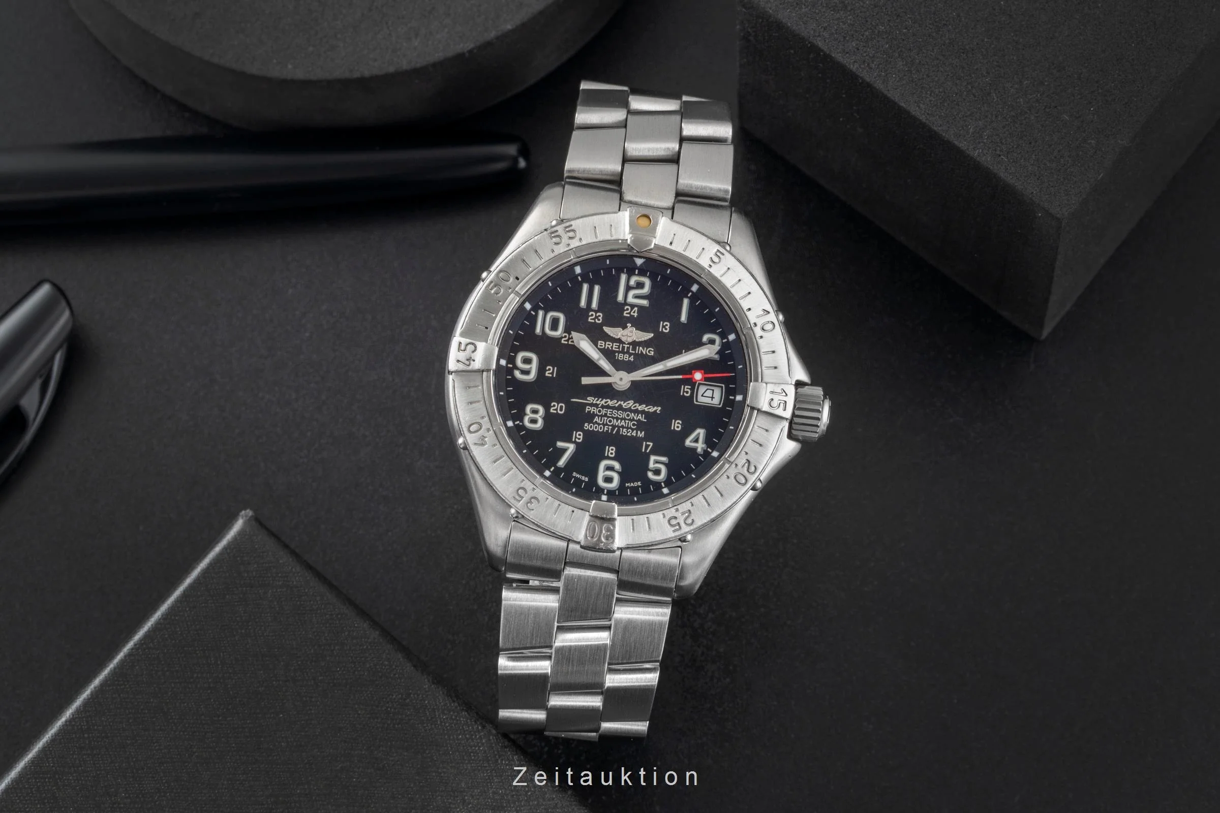 Breitling Superocean steel automatic men's watch A17345  [2600228] - Image 4