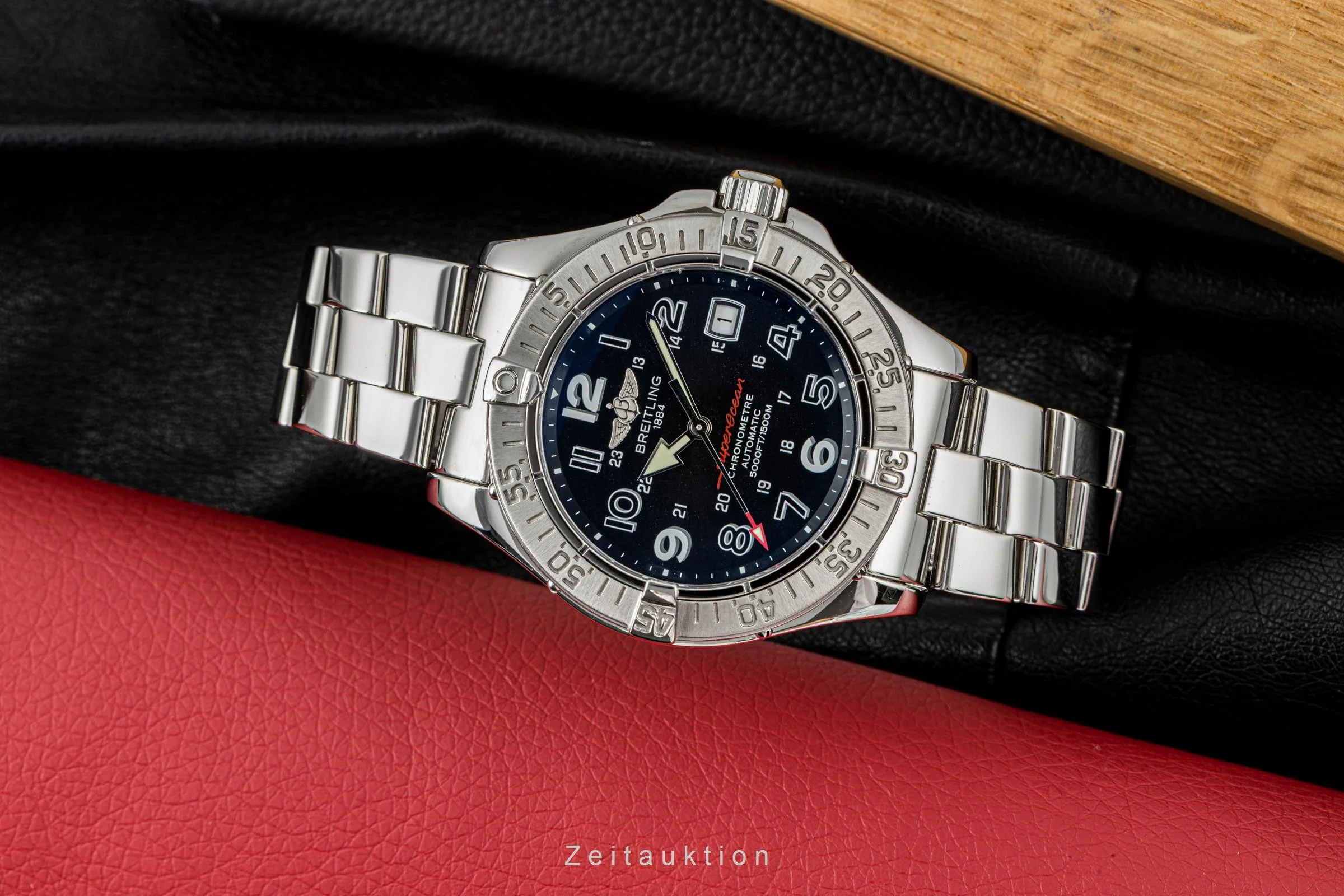Breitling Superocean steel automatic men's watch A17360 LP: 4600EUR  [2204331] - Image 2
