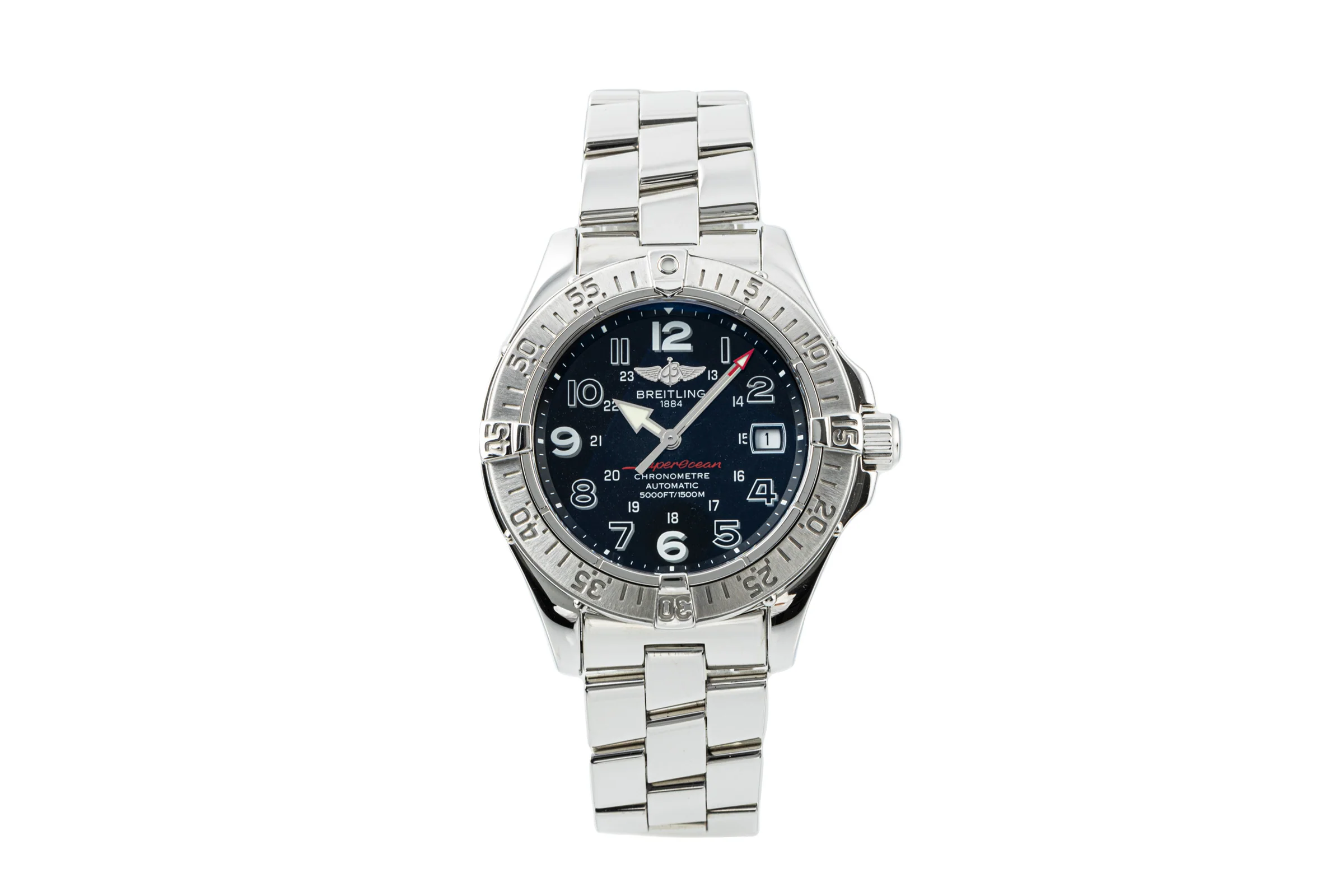Breitling Superocean steel automatic men's watch A17360 LP: 4600EUR  [2204331] - Image 4