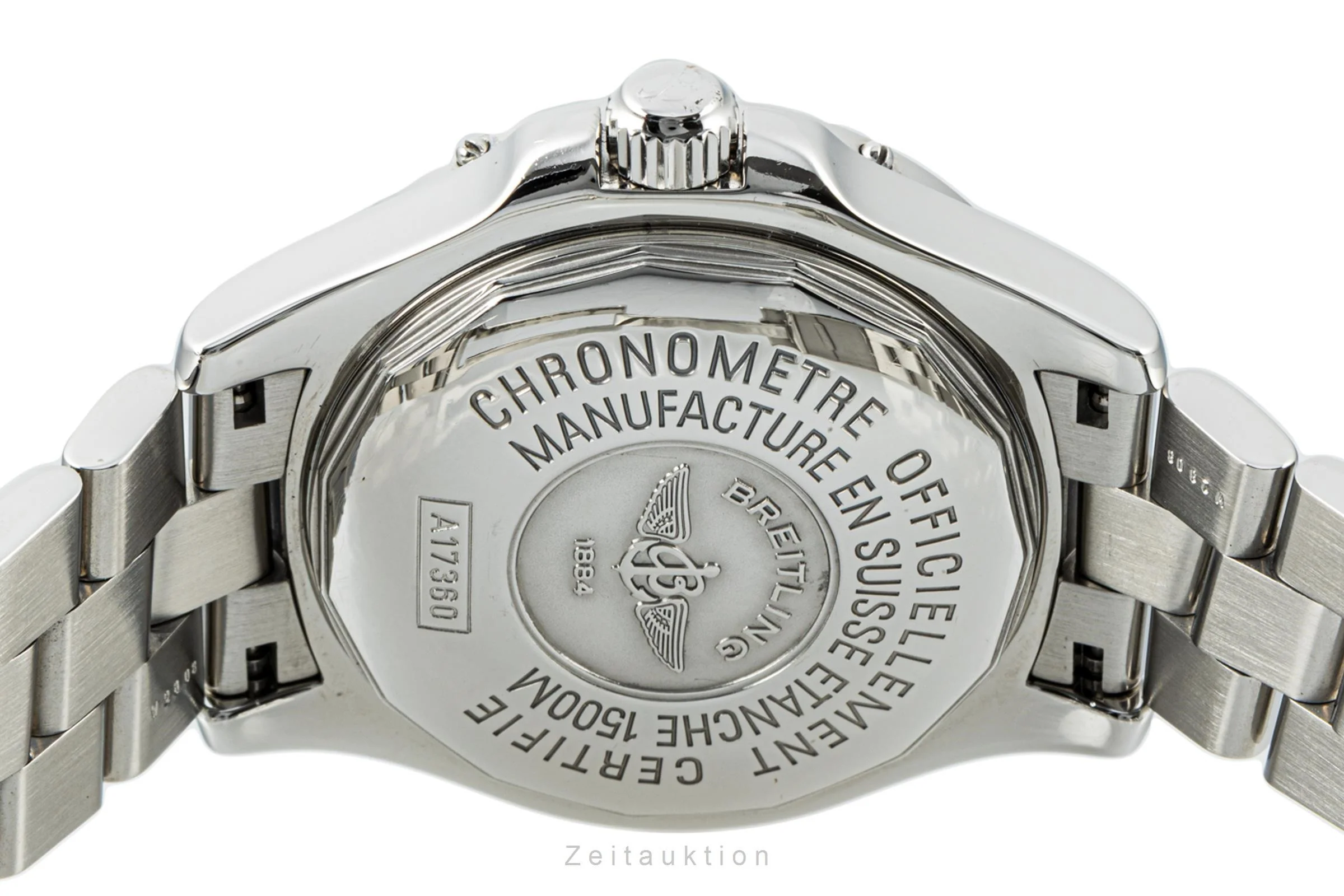 Breitling Superocean steel automatic men's watch A17360 LP: 4600EUR  [2204331] - Image 8
