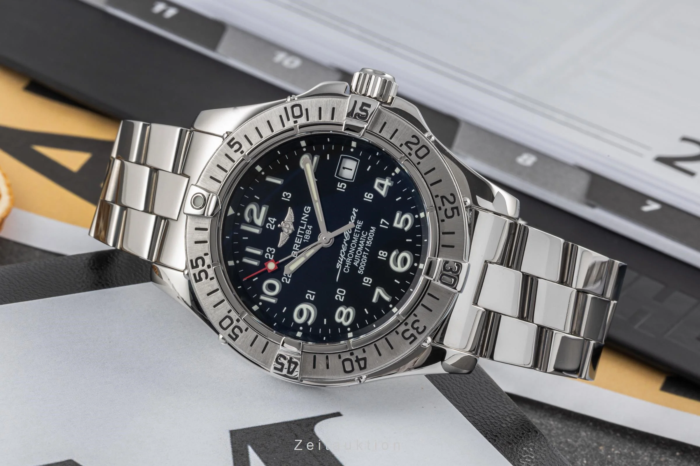 Breitling Superocean steel automatic men's watch A17360 LP: 5450EUR  [2304979] - Image 2