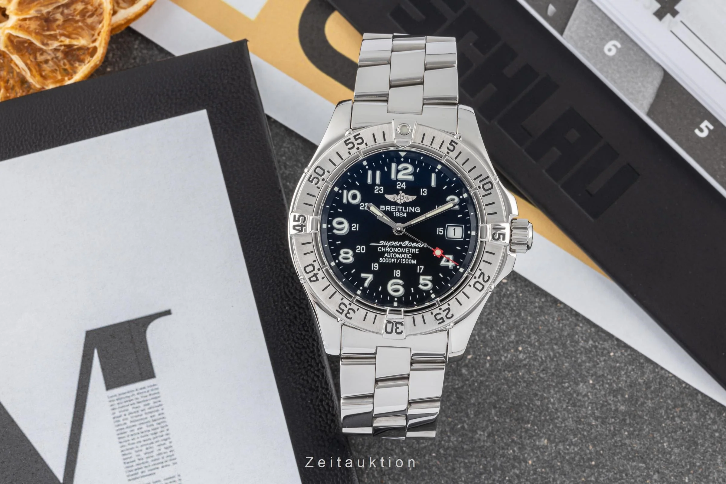 Breitling Superocean steel automatic men's watch A17360 LP: 5450EUR  [2304979] - Image 3