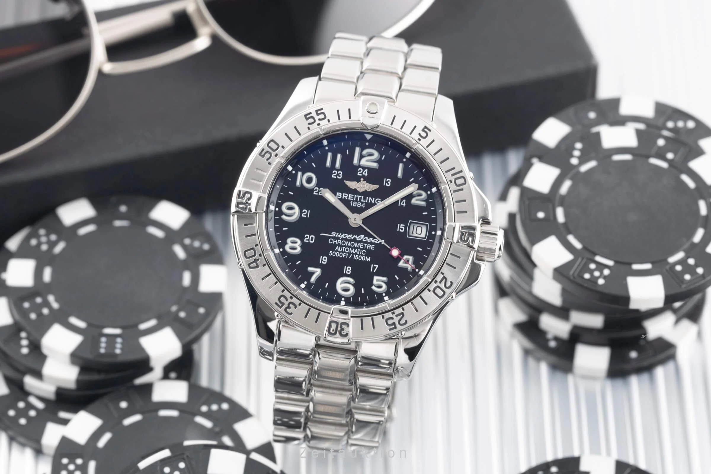 Breitling Superocean steel automatic men's watch A17360 LP: 5300EUR  [2500735] - Image 4