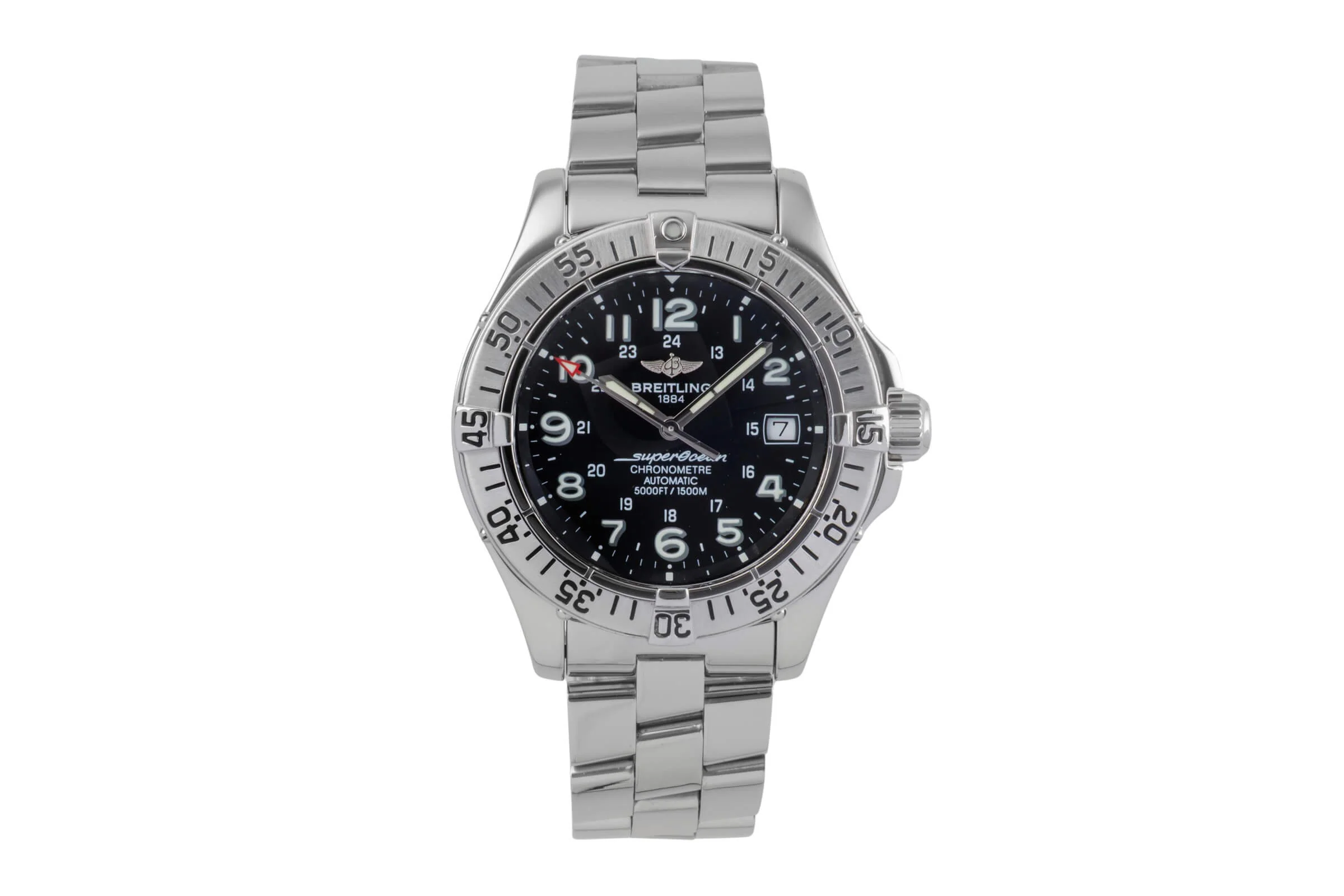 Breitling Superocean steel automatic men's watch A17360 LP: 5300EUR  [2502098] - Image 5