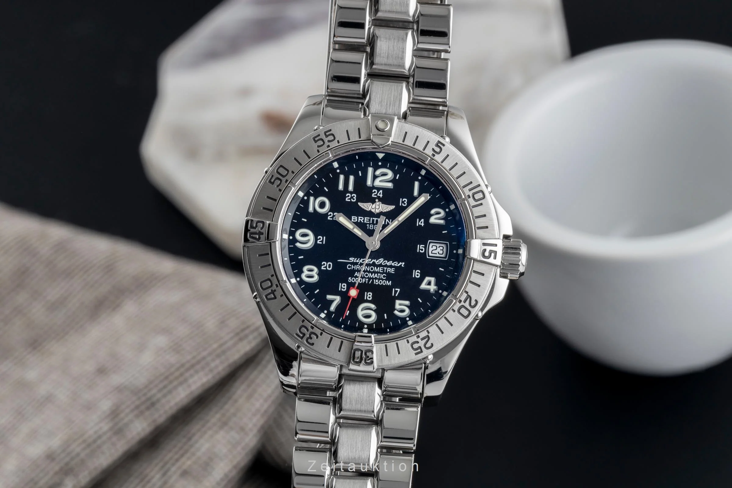 Breitling Superocean steel automatic men's watch A17360 LP: 5300EUR  [2502385] - Image 2