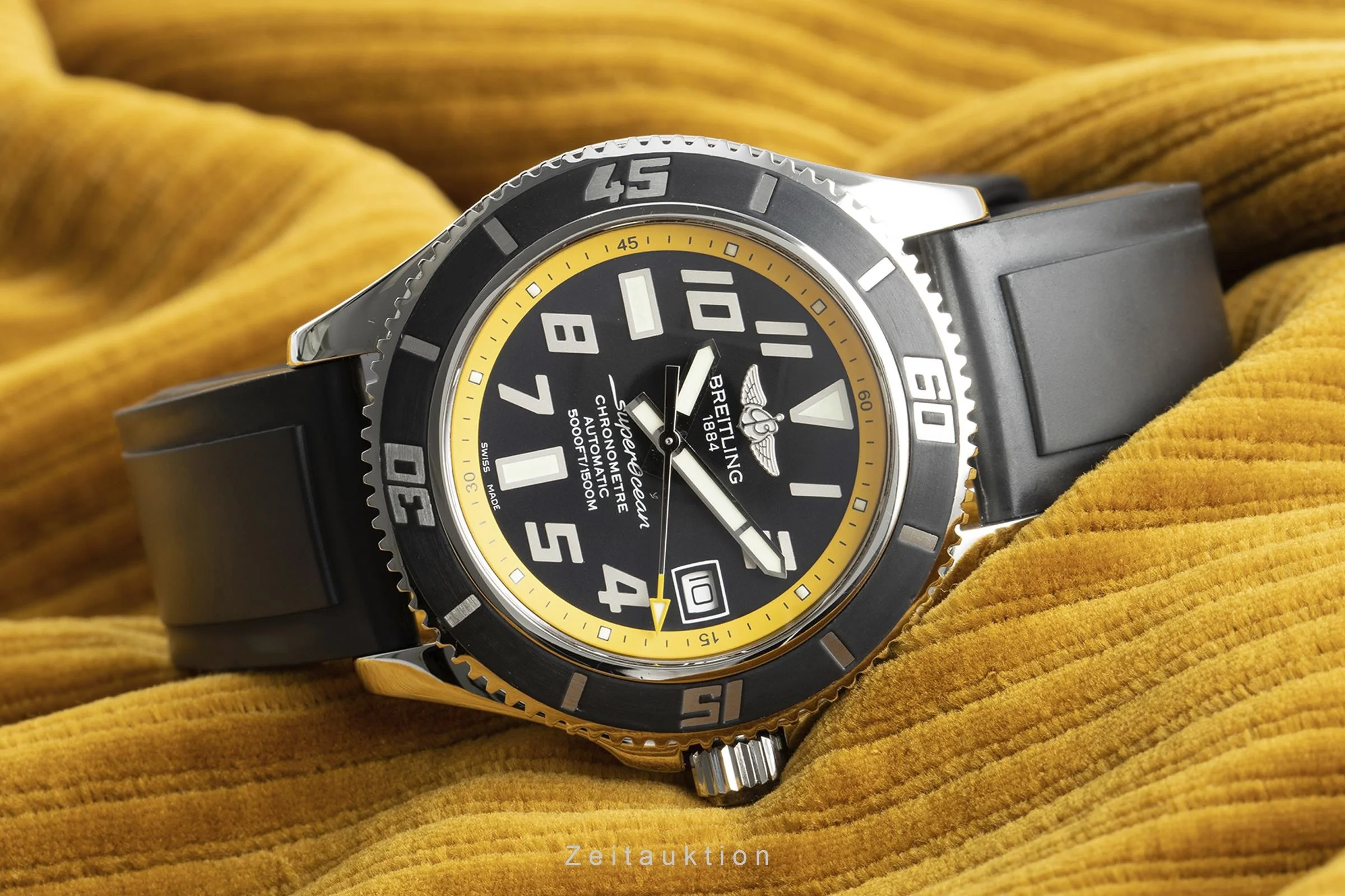 Breitling Superocean steel automatic men's watch A17364 LP: 3600EUR  [2110215] - Image 2