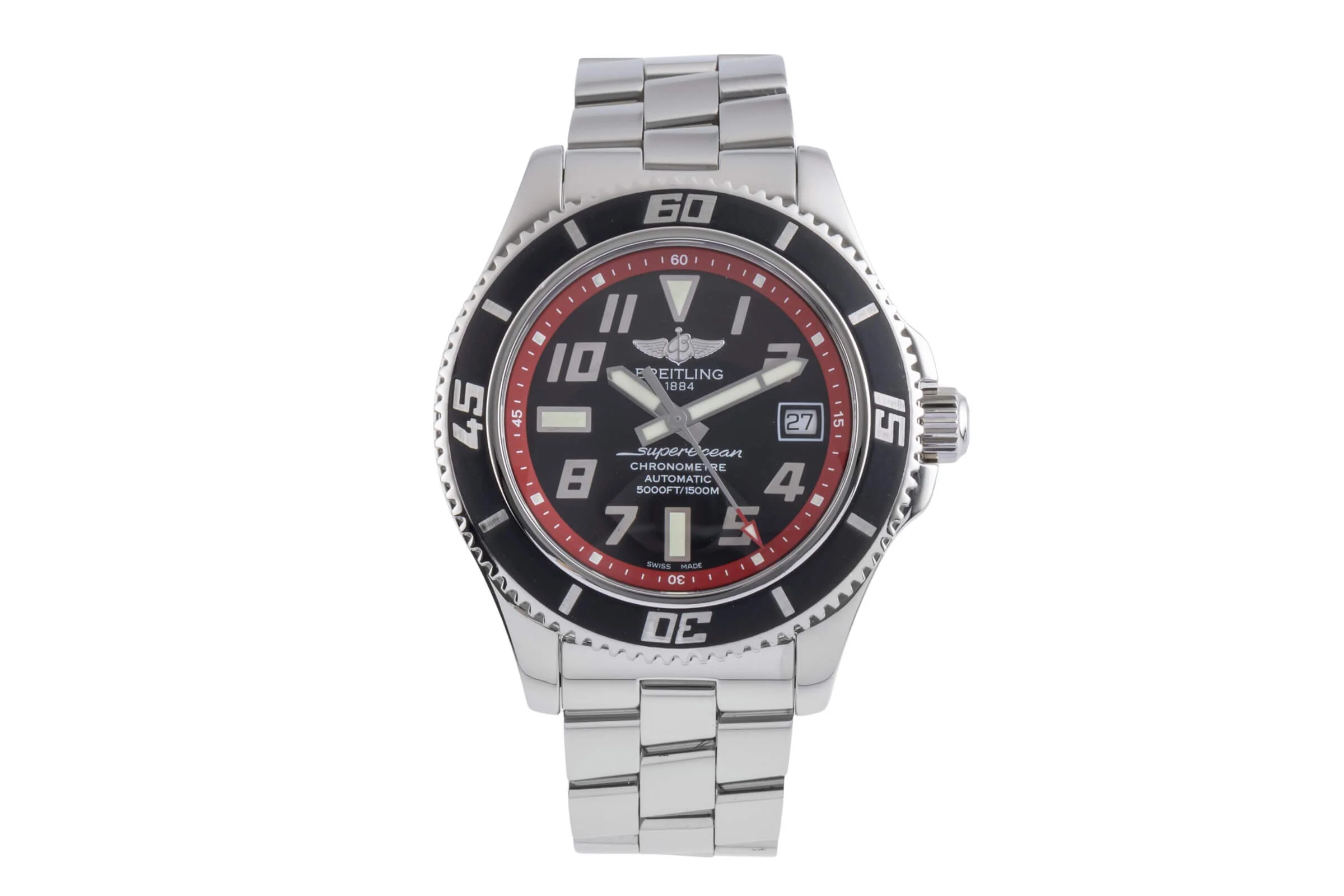 Breitling Superocean steel automatic men's watch A17364 LP: 5300EUR  [2501466] - Image 5