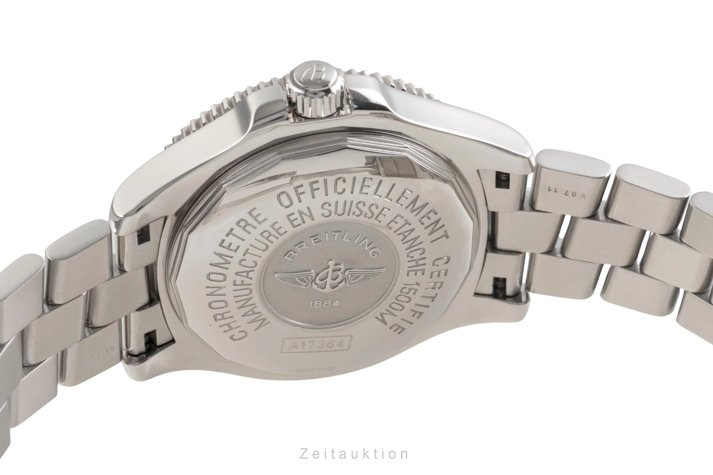 Breitling Superocean steel automatic men's watch A17364  [2503370] - Image 11