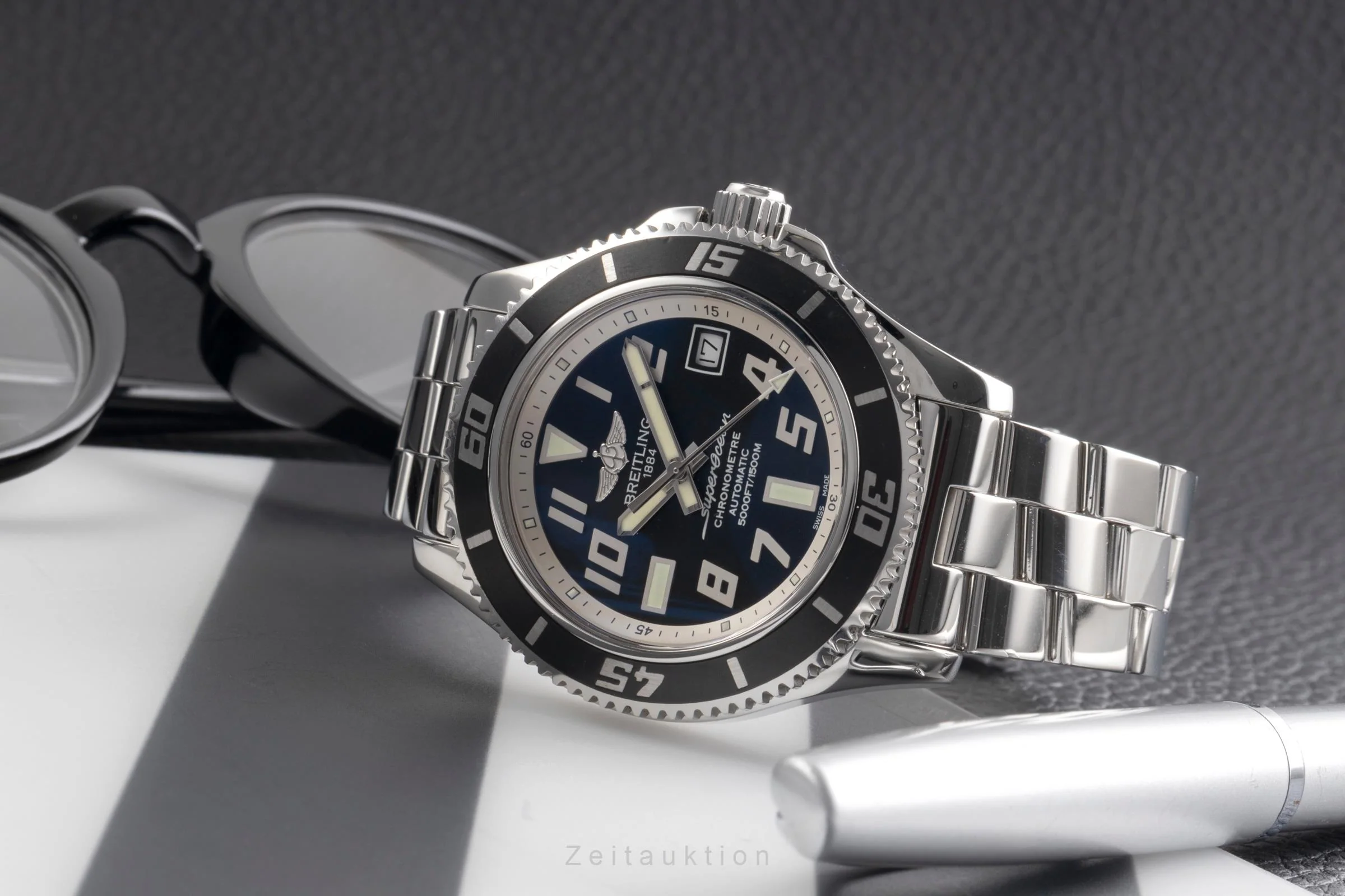 Breitling Superocean steel automatic men's watch A17364  [2503370] - Image 3