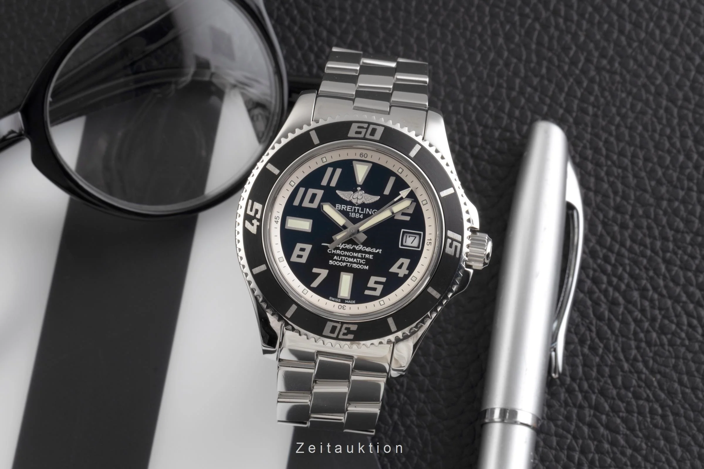 Breitling Superocean steel automatic men's watch A17364  [2503370] - Image 4
