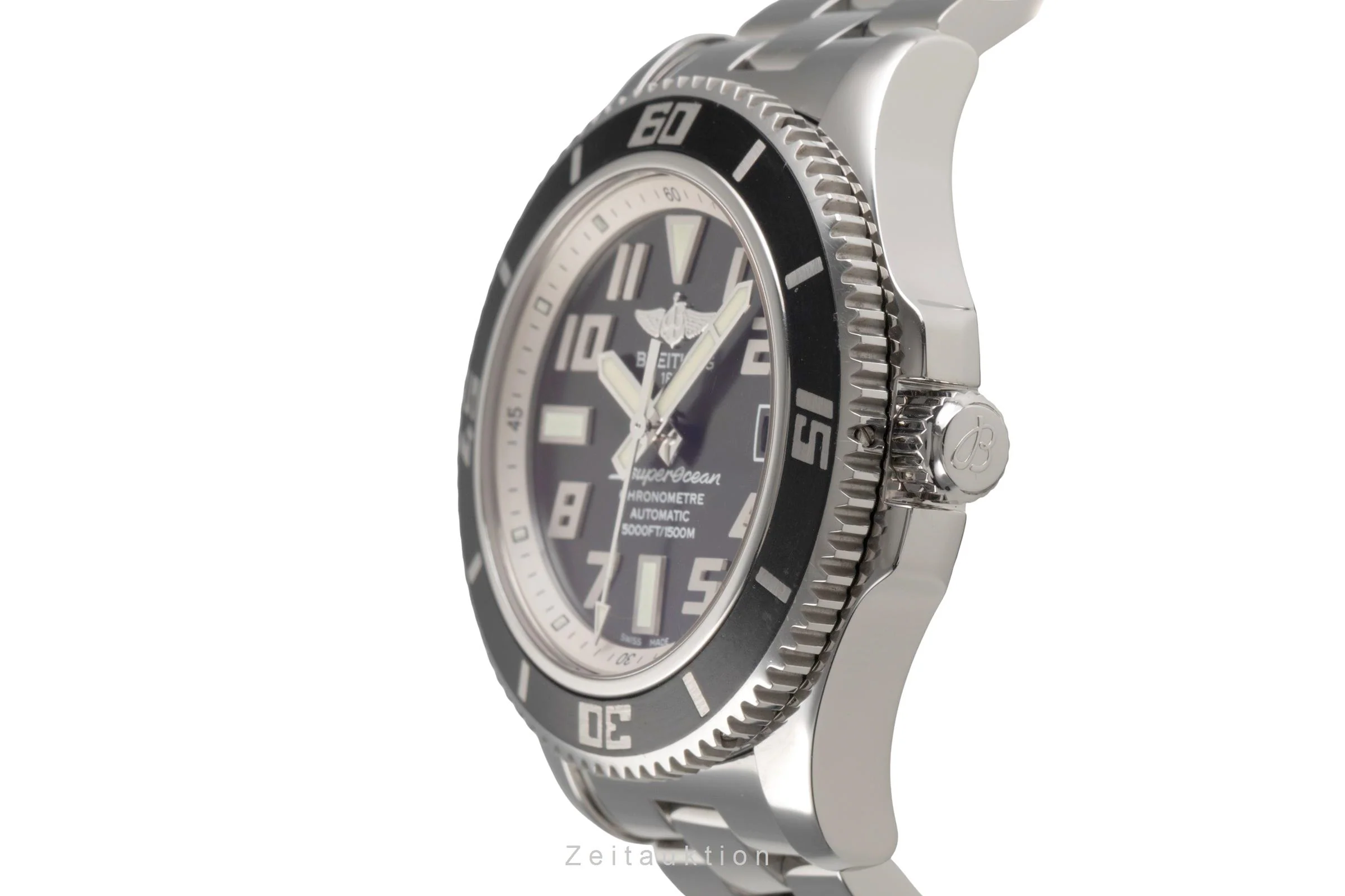 Breitling Superocean steel automatic men's watch A17364  [2503370] - Image 7