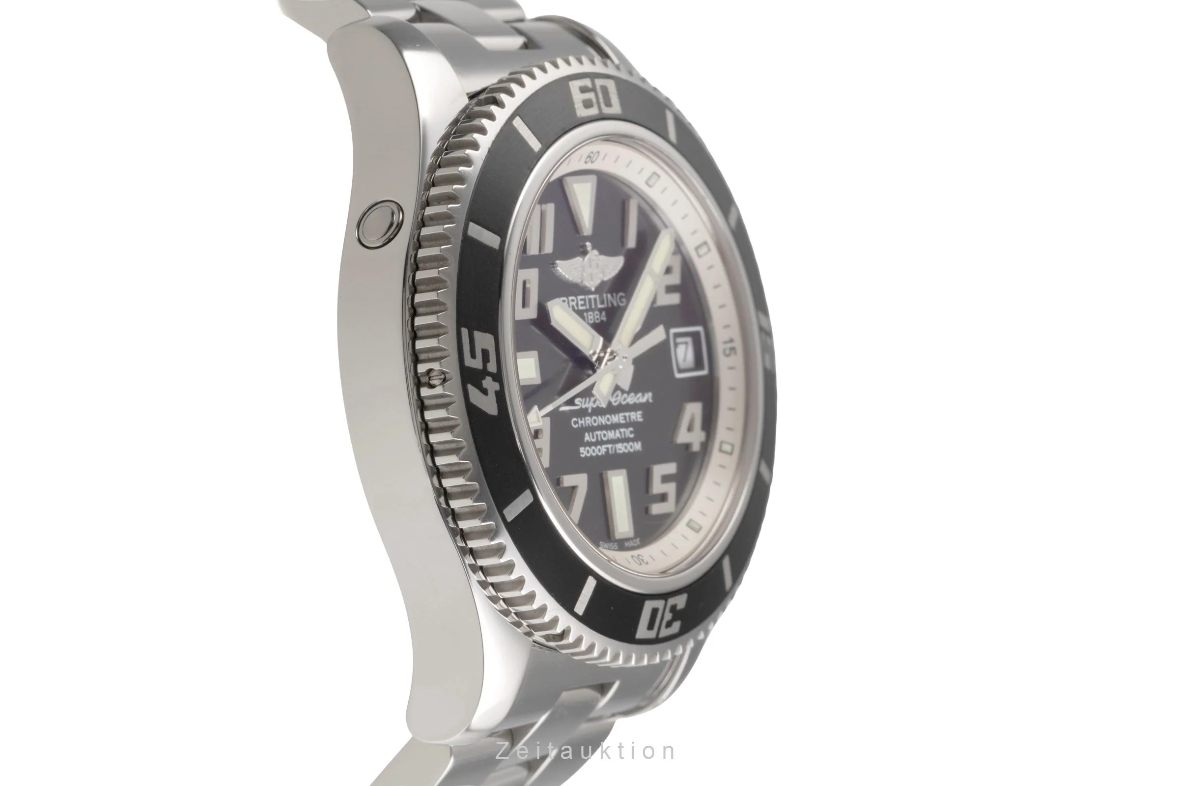 Breitling Superocean steel automatic men's watch A17364  [2503370] - Image 8