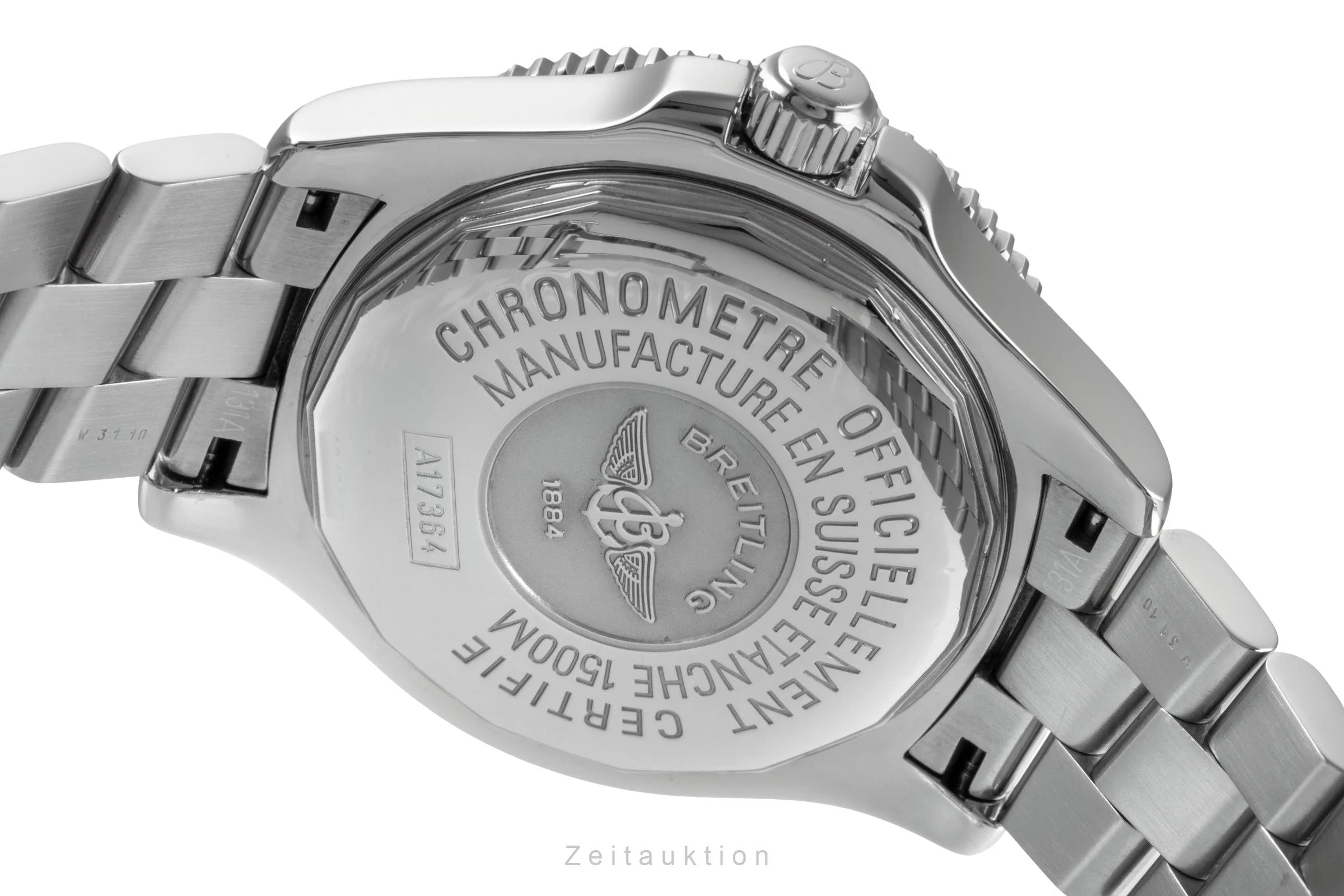 Breitling Superocean steel automatic men's watch A17364  [2506188] - Image 12