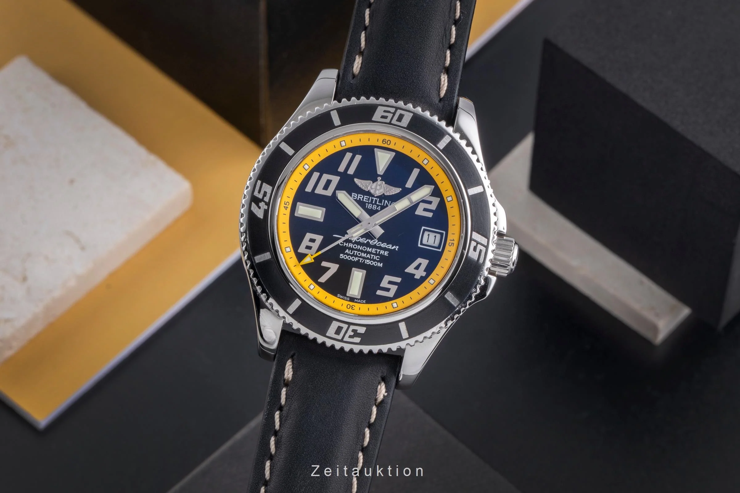Breitling Superocean steel automatic men's watch A17364  [2600150] - Image 2